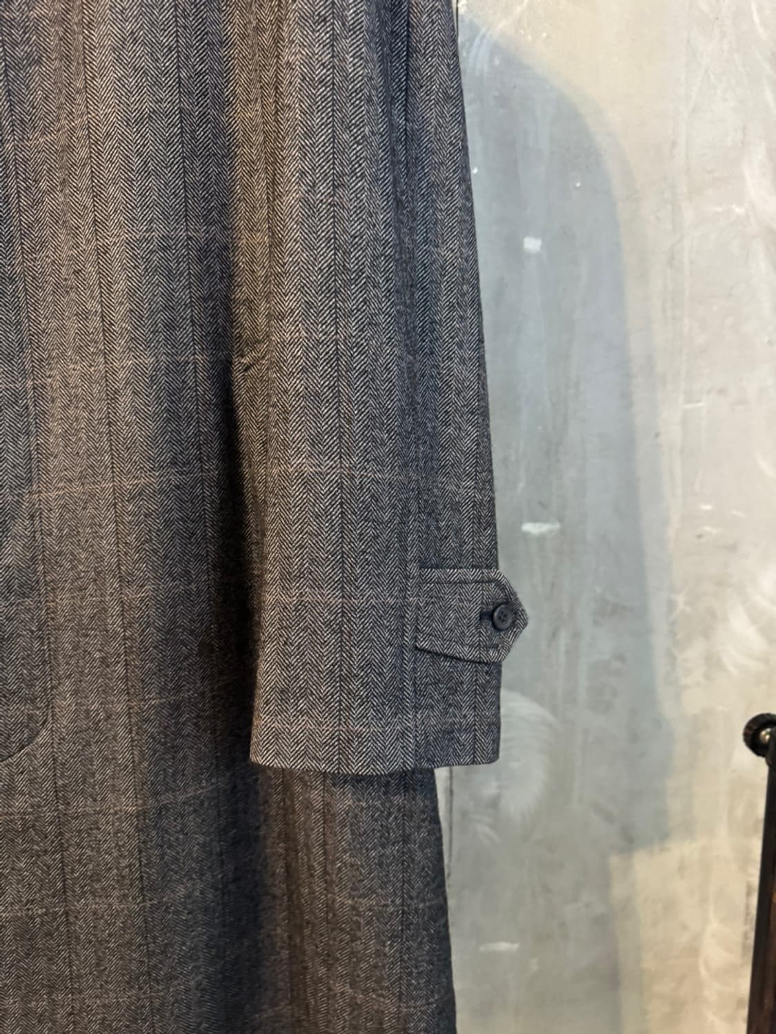 산요 트위드 래글런 코트 100 상품이미지7