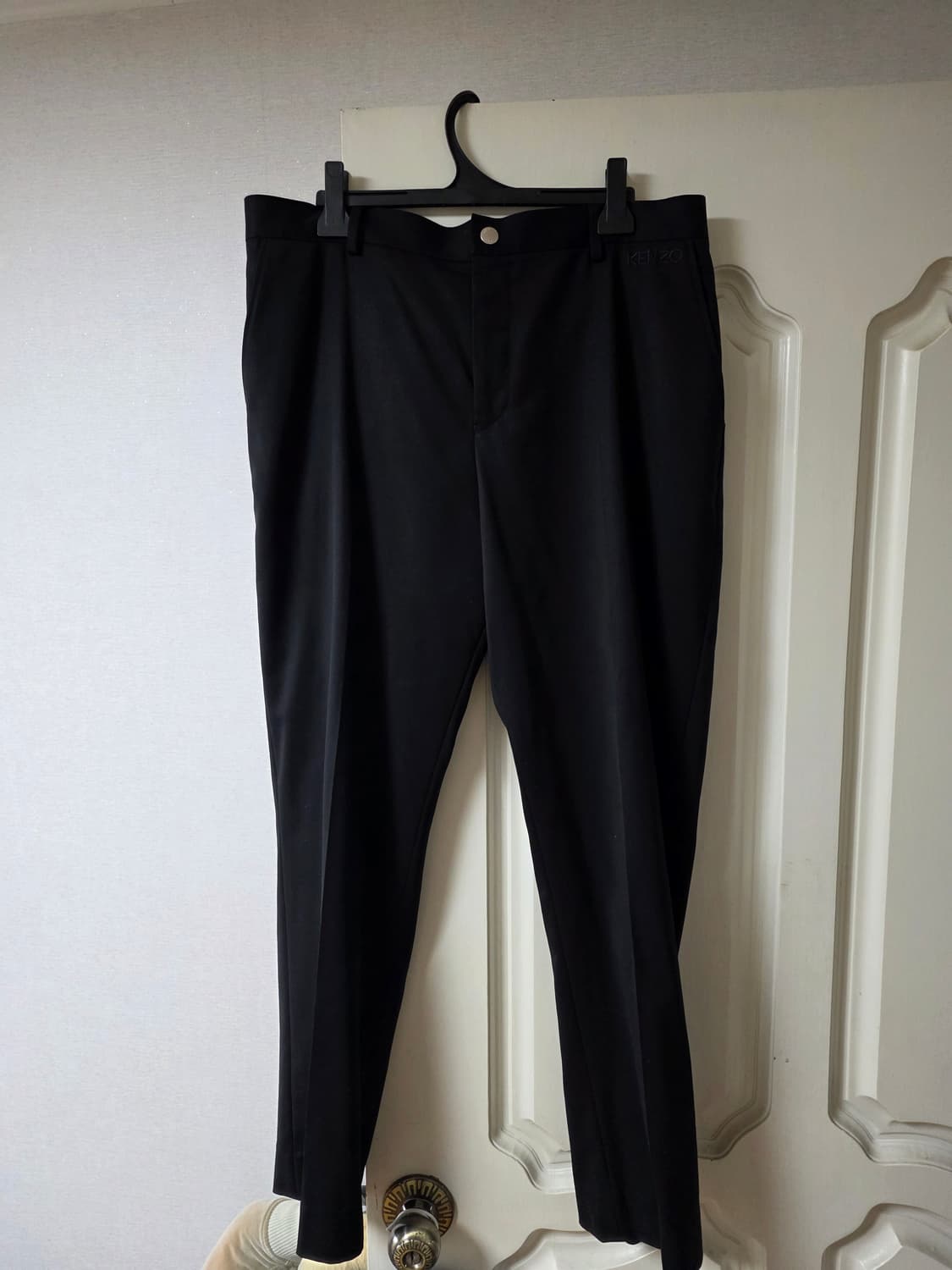 겐조 울 블랙 슬랙스 상품이미지3