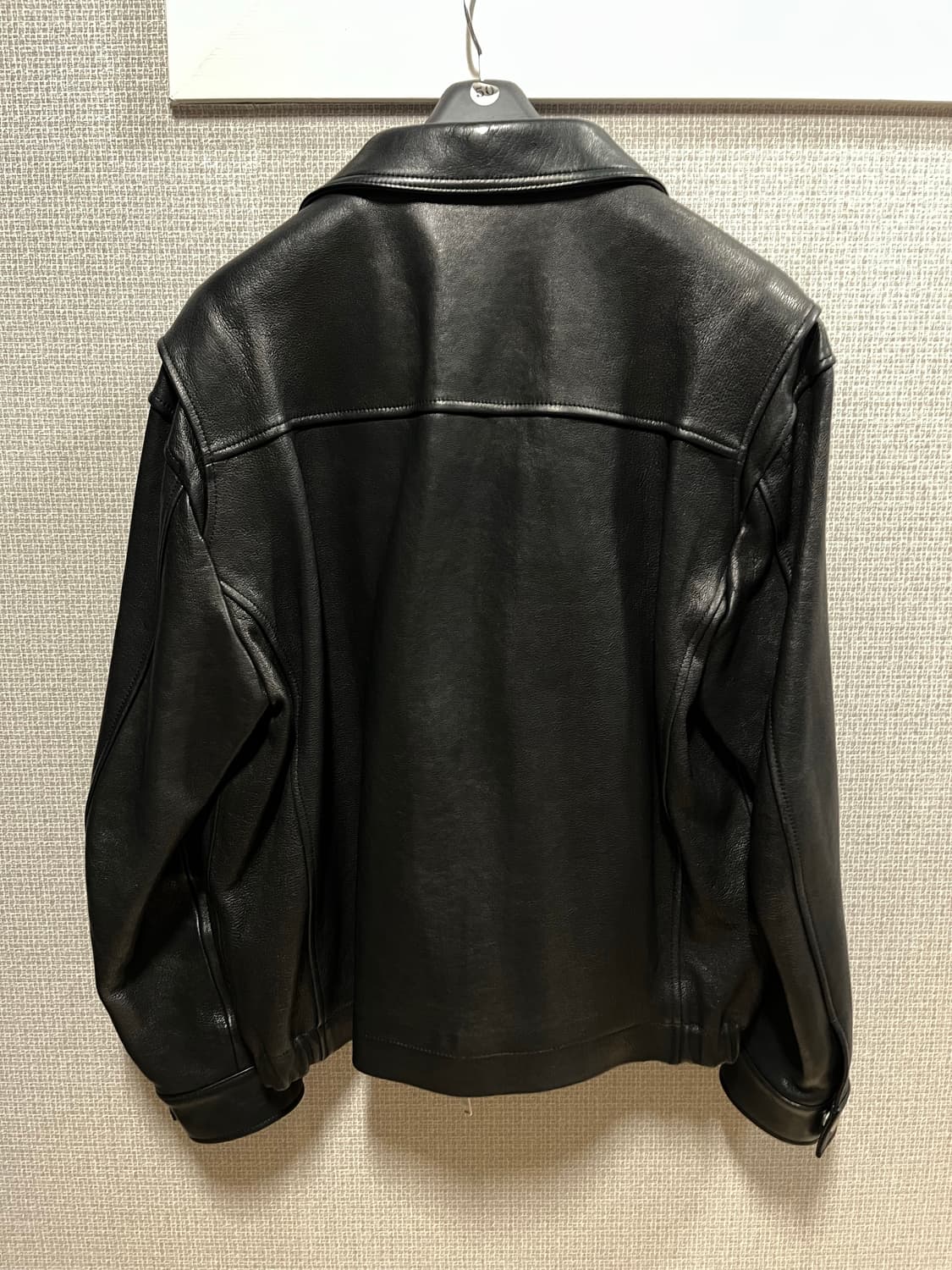 느와르라르메스 세미오버 가죽 자켓 50사이즈 상품이미지3