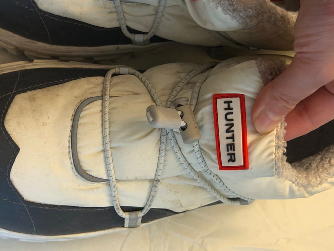 헌터 패딩 운동화 245 size uk 6 상품이미지4