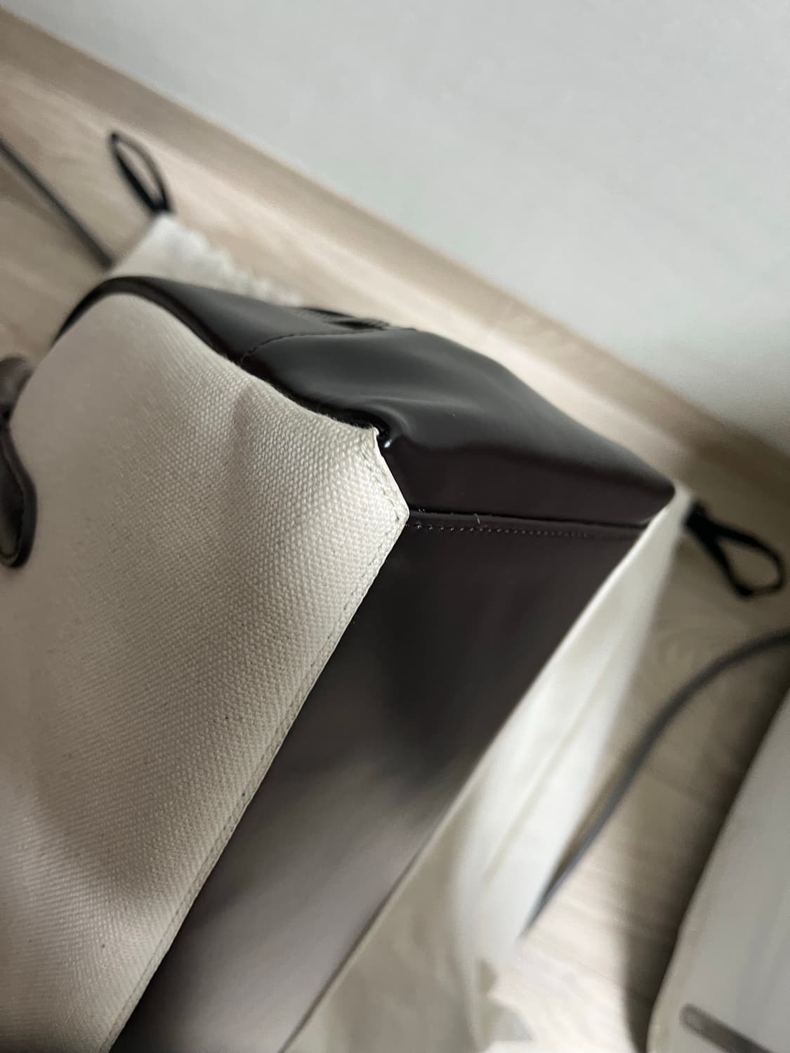 낫띵리튼 골프백 미니 캔버스 브라운 상품이미지7