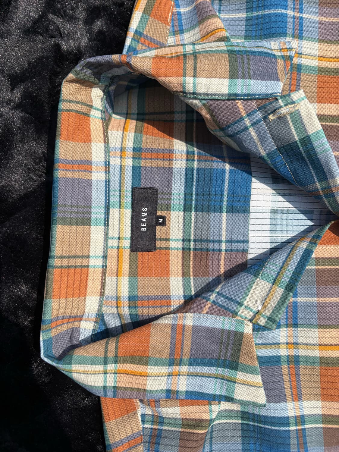 (M)빔즈 체크 셔츠 상품이미지3