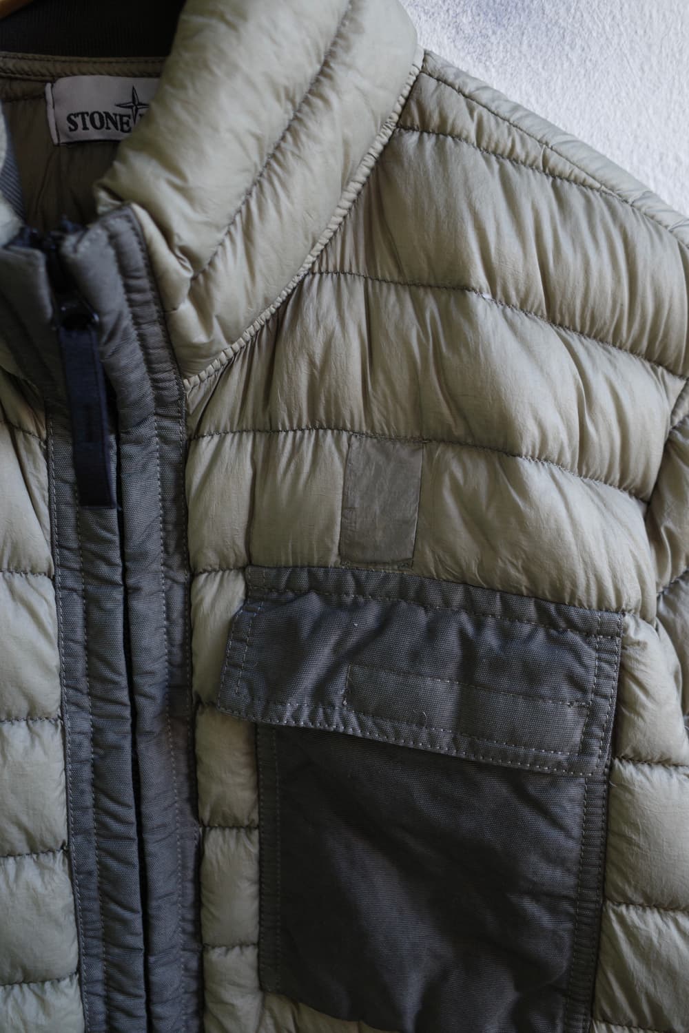 스톤아일랜드 가먼트다잉 마이크로 얀 다운 상품이미지5