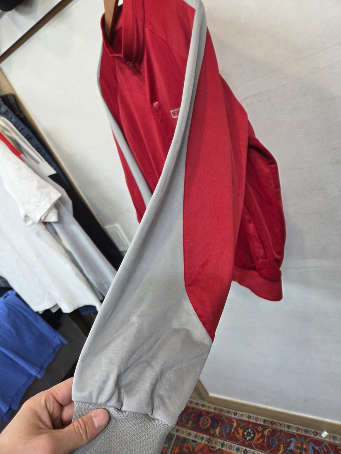 나이키 올드스쿨 빈티지 스타디움 트랙탑 져지 m L 상품이미지7