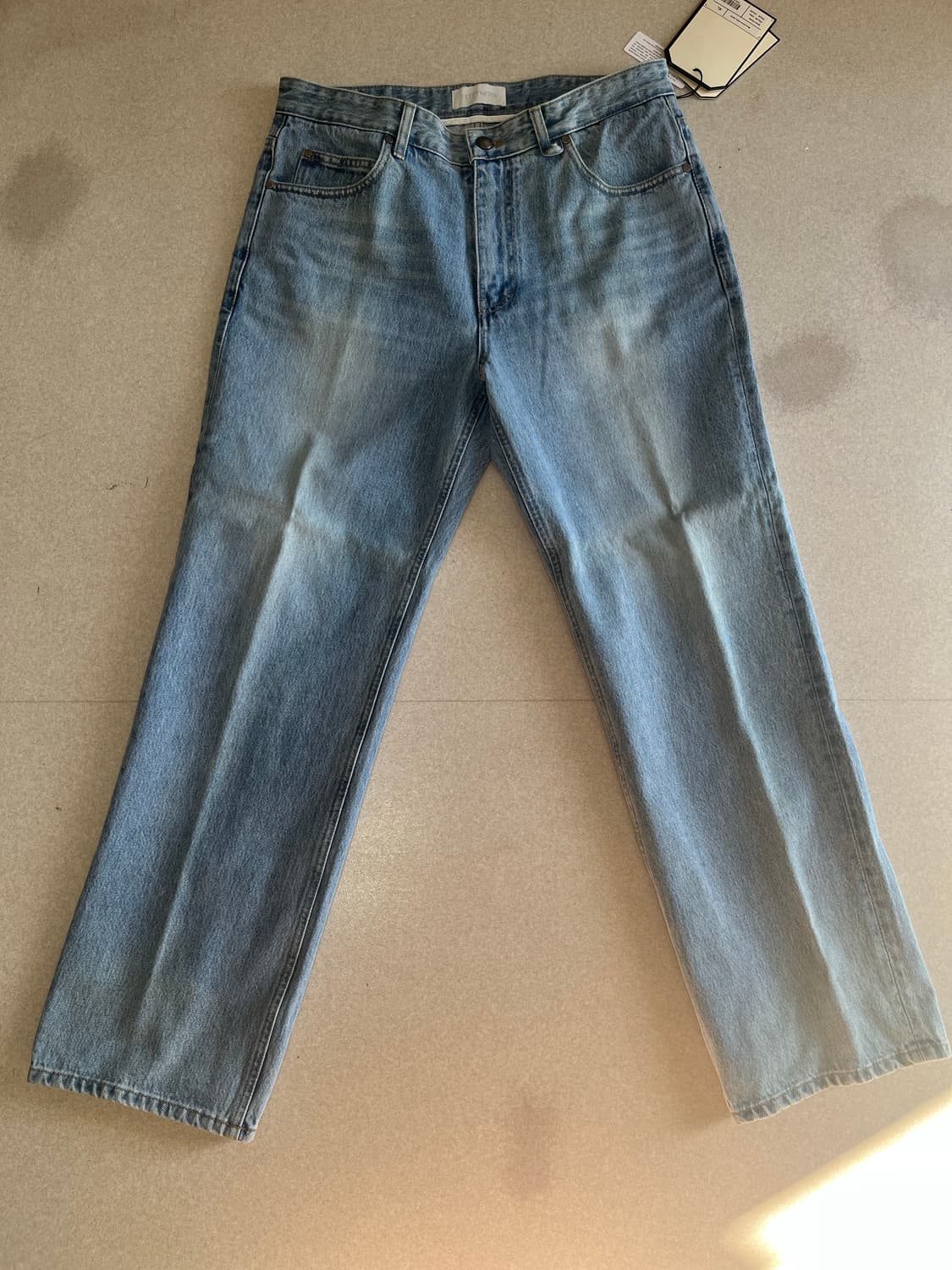 포트너스 Blue Cone Wide Jeans XL 사이즈 팝니다 상품이미지2