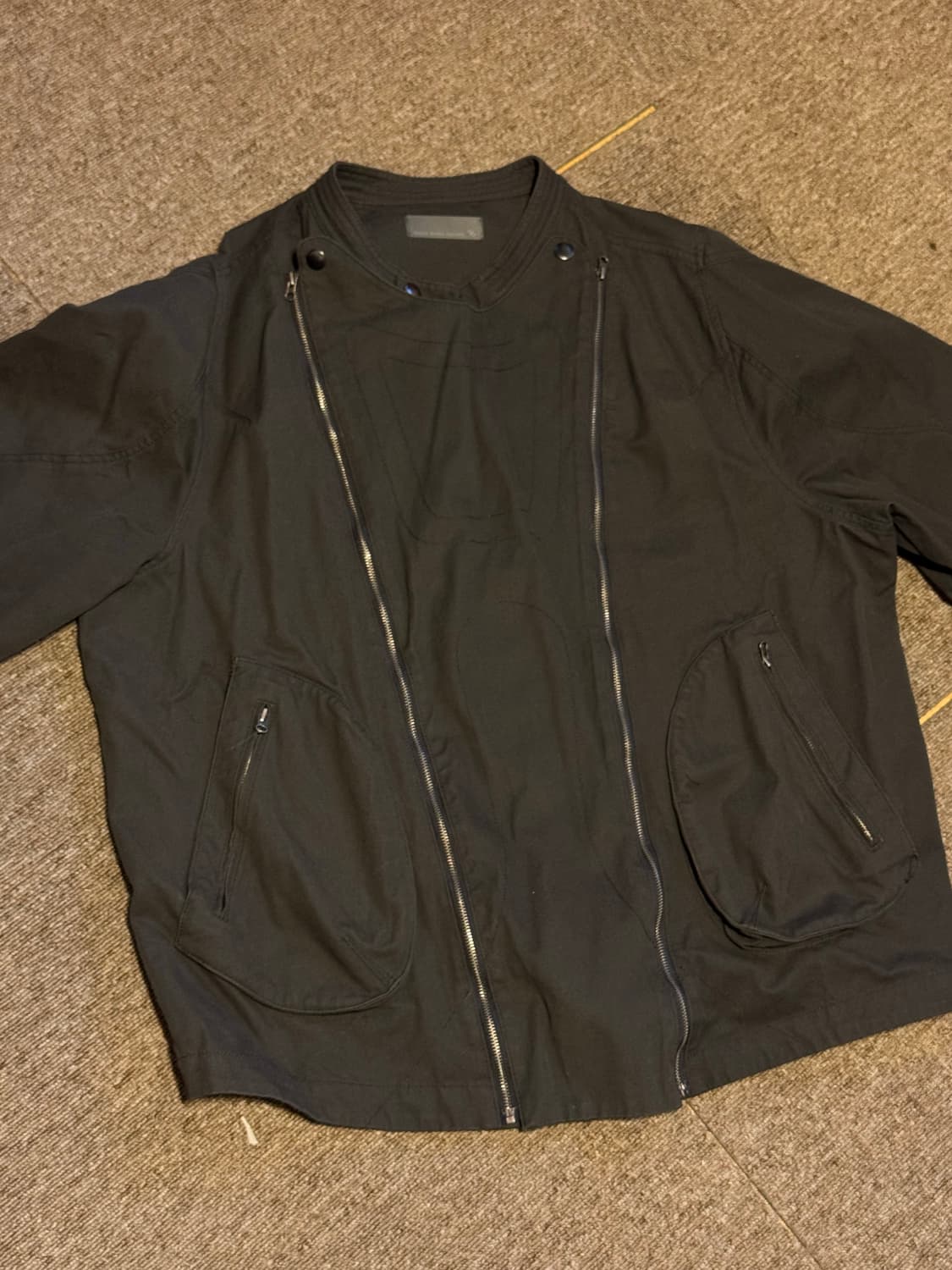 산산기어 24FW 모터자켓 차콜 3 상품이미지1