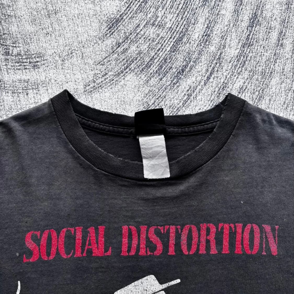 빈티지 90s Social Distortion 티셔츠 상품이미지2