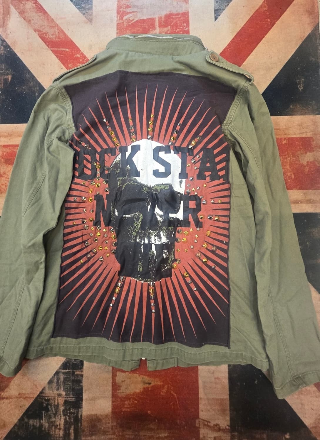 글래드뉴스(GLAD NEWS) 해골 밀리터리  야상 상품이미지2