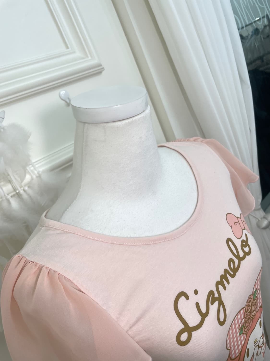 LIZMELO puff sleeve basic top(size-M) 상품이미지7