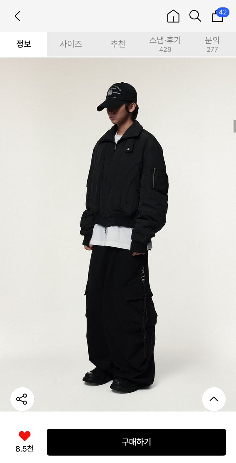 와이드 카고팬츠 상품이미지2