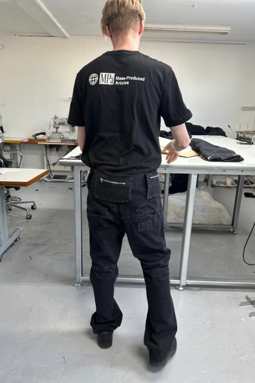 [S] 플라스틱프로덕트 MPa BAG PANTS (BLACK) 상품이미지1