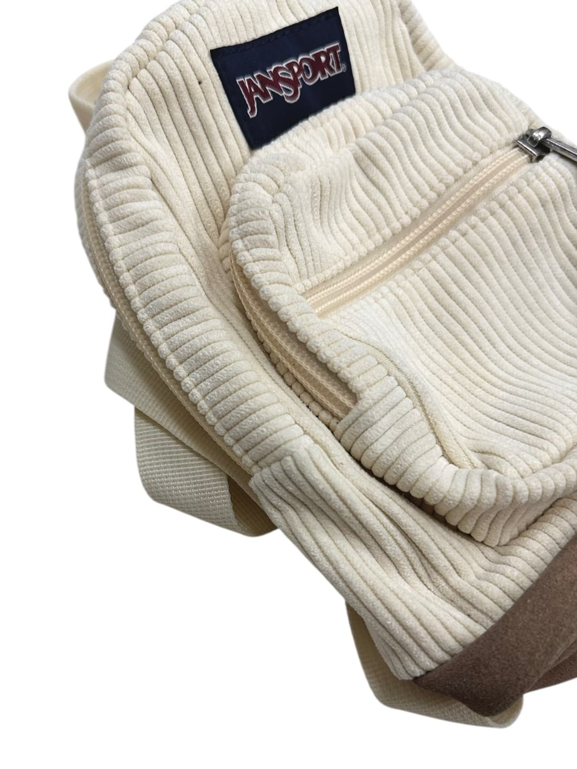 잔스포츠 골덴 미니백팩  아이보리 상품이미지5