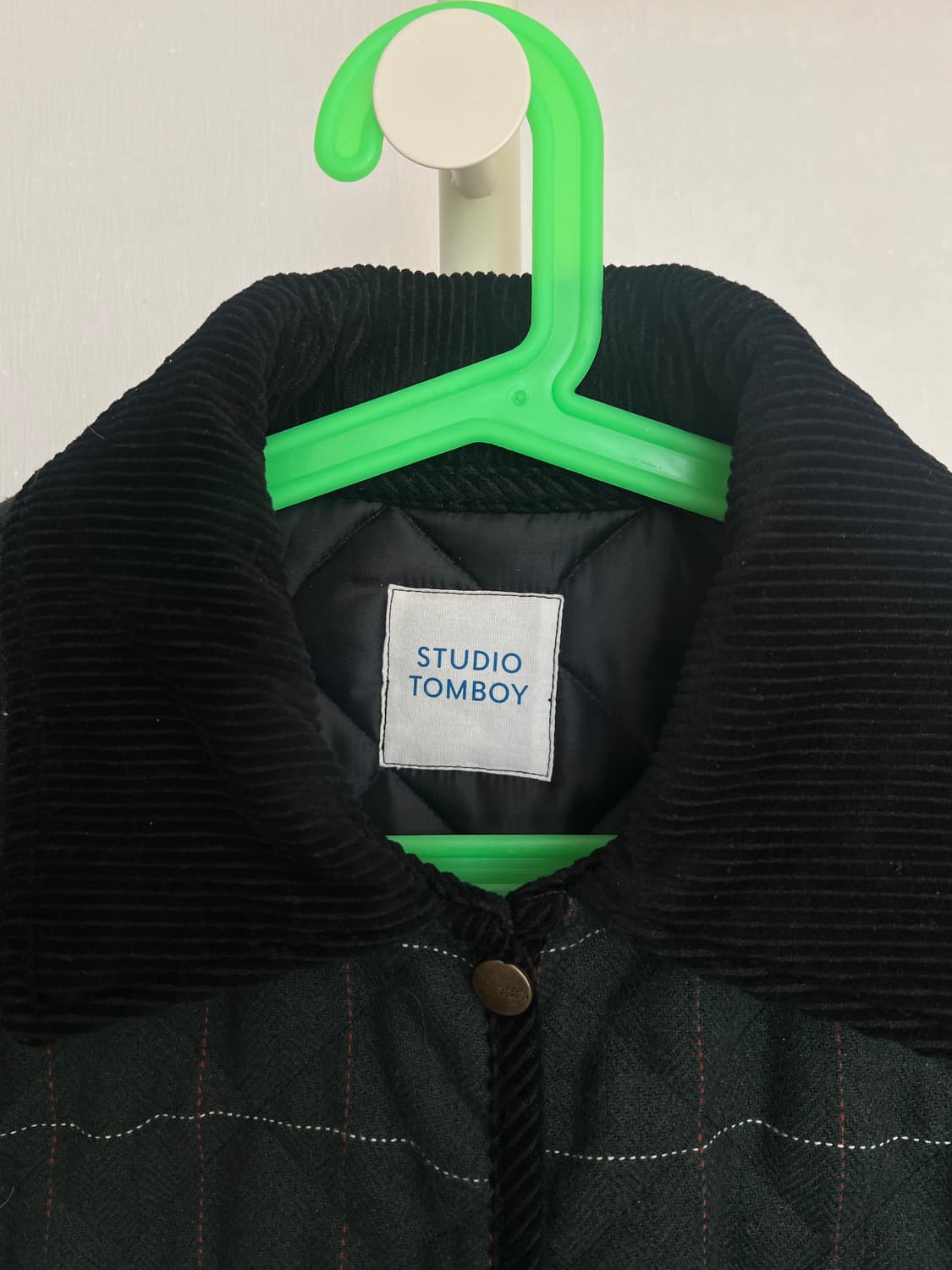 STUDIO TOMBOY Corduroy-Collar Quilted Ch 상품이미지2