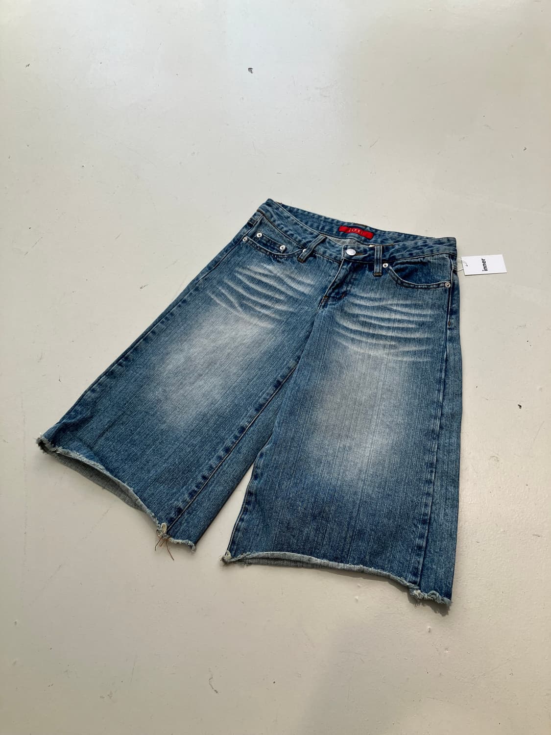 S.P.R 컷오프 데님 쇼츠 28 상품이미지2