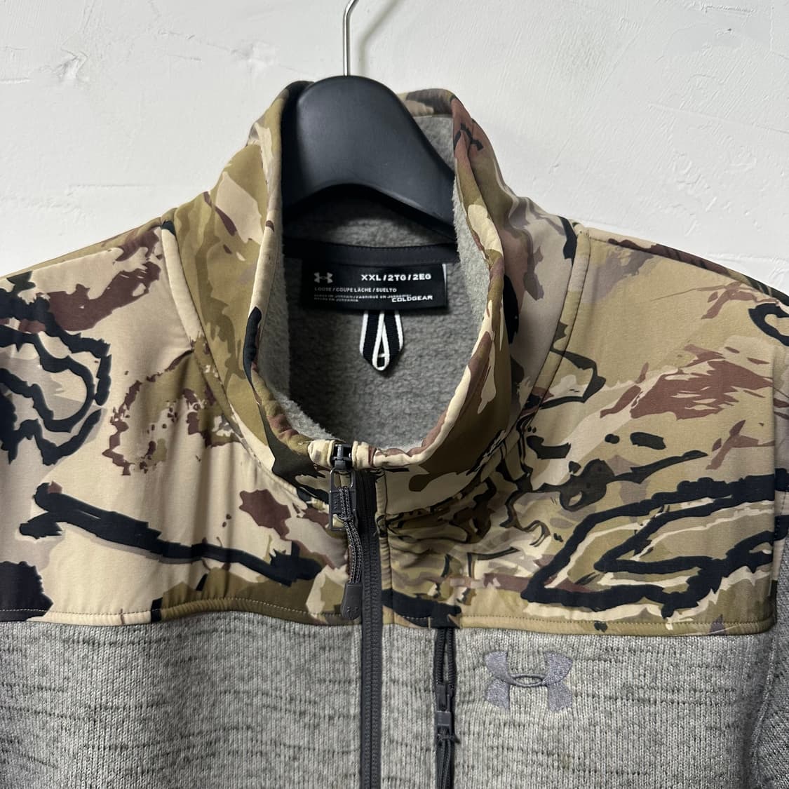 (105) 언더아머 카모 플리스 집업 상품이미지2