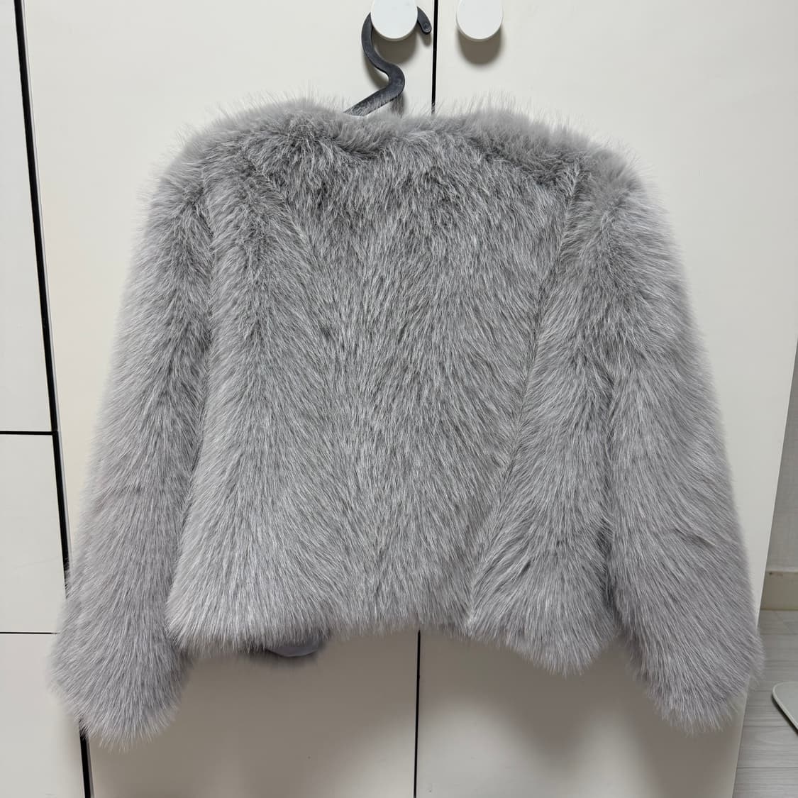 새상품) 그레이 퍼자켓 상품이미지3