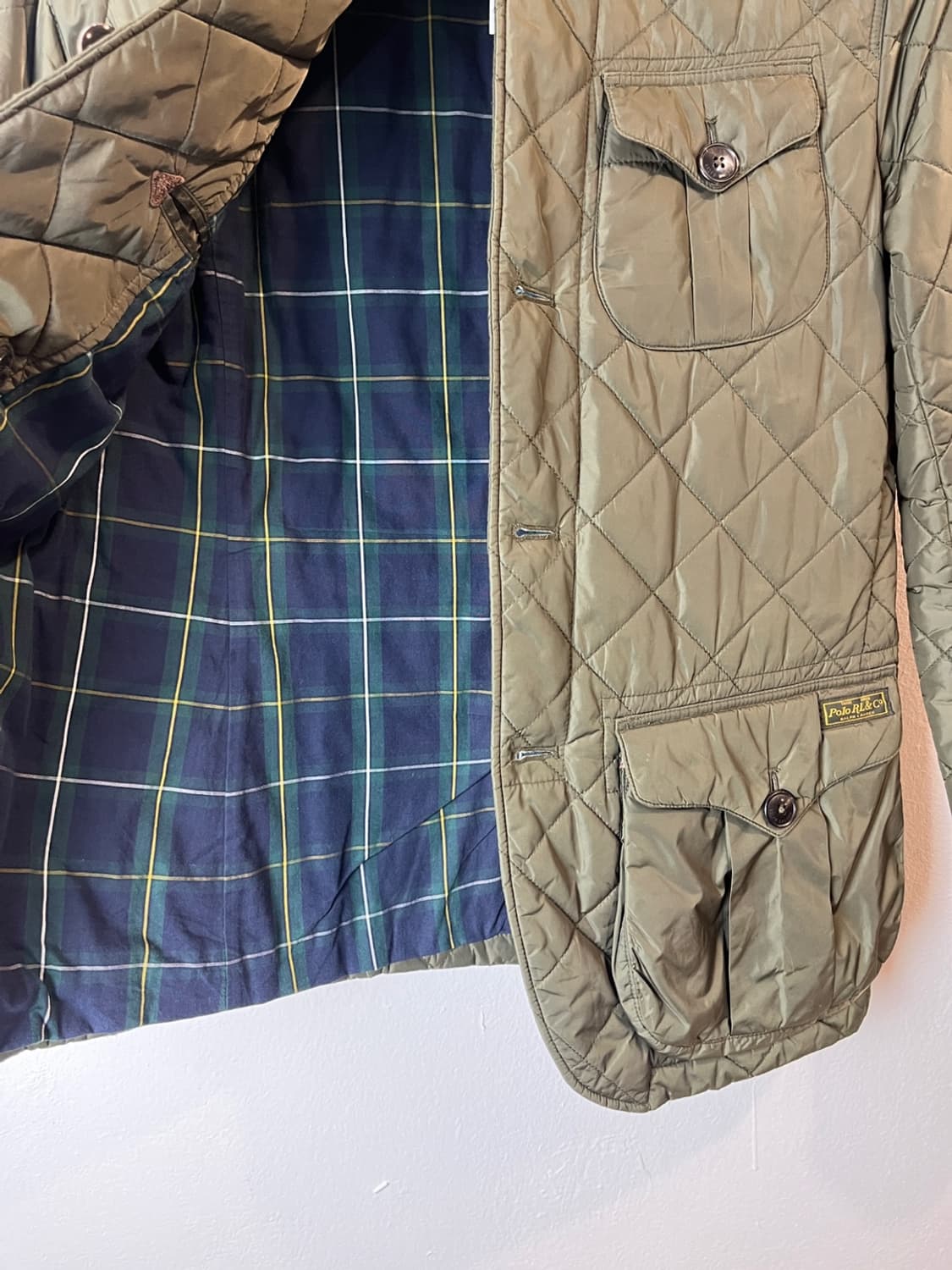 폴로 랄프로렌 퀼팅 스포츠 코트 블레이저 상품이미지9