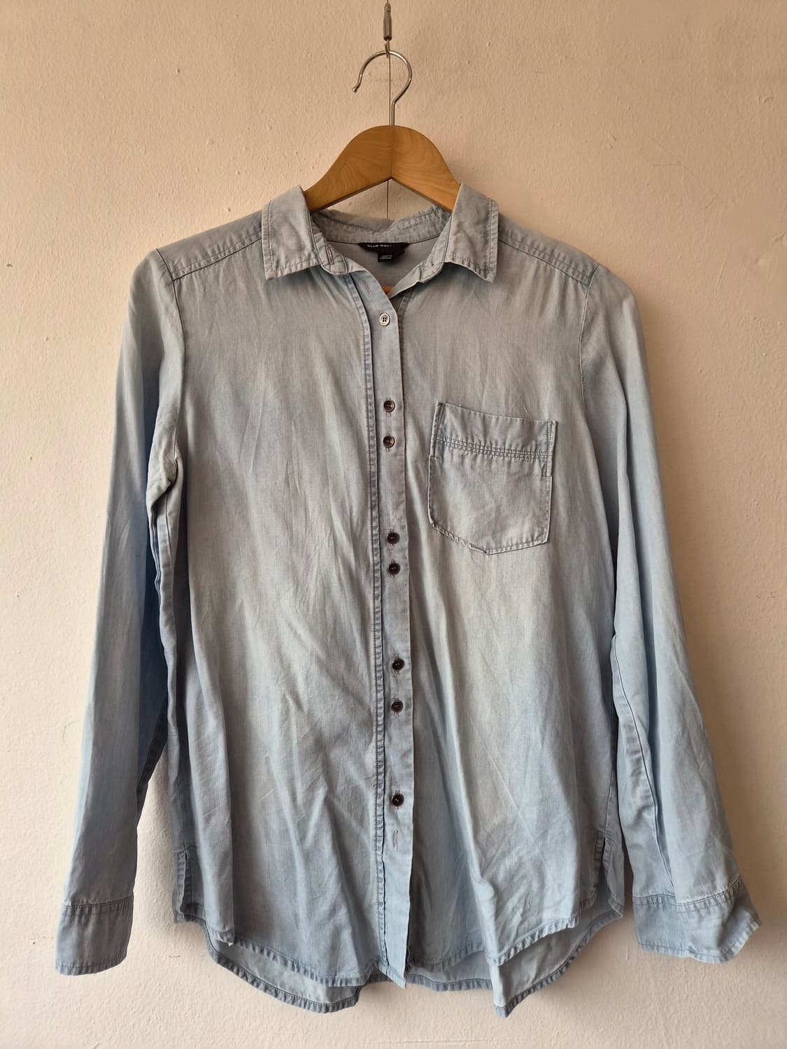 클럽모나코 여성 찰랑연청셔츠 S사이즈 상품이미지2