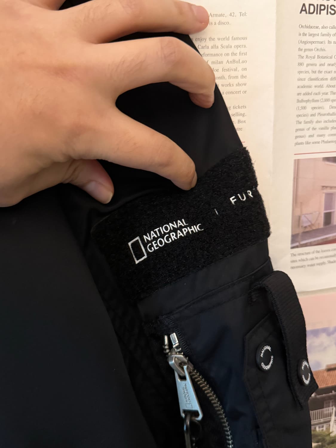 네셔널 지오그래픽 항공 점퍼 상품이미지3