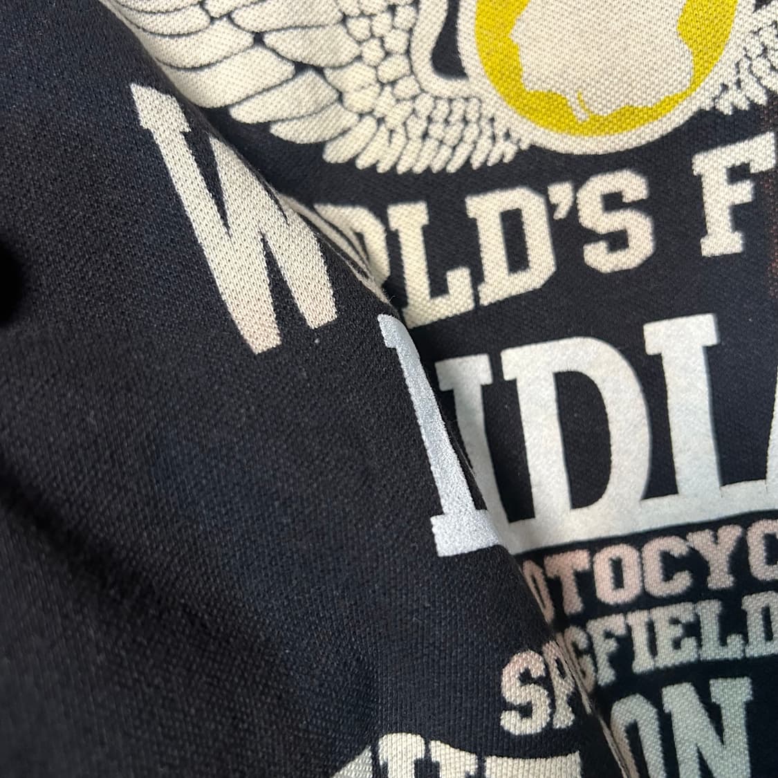 [L] 인디언 모터사이클 카라 반팔 상품이미지8