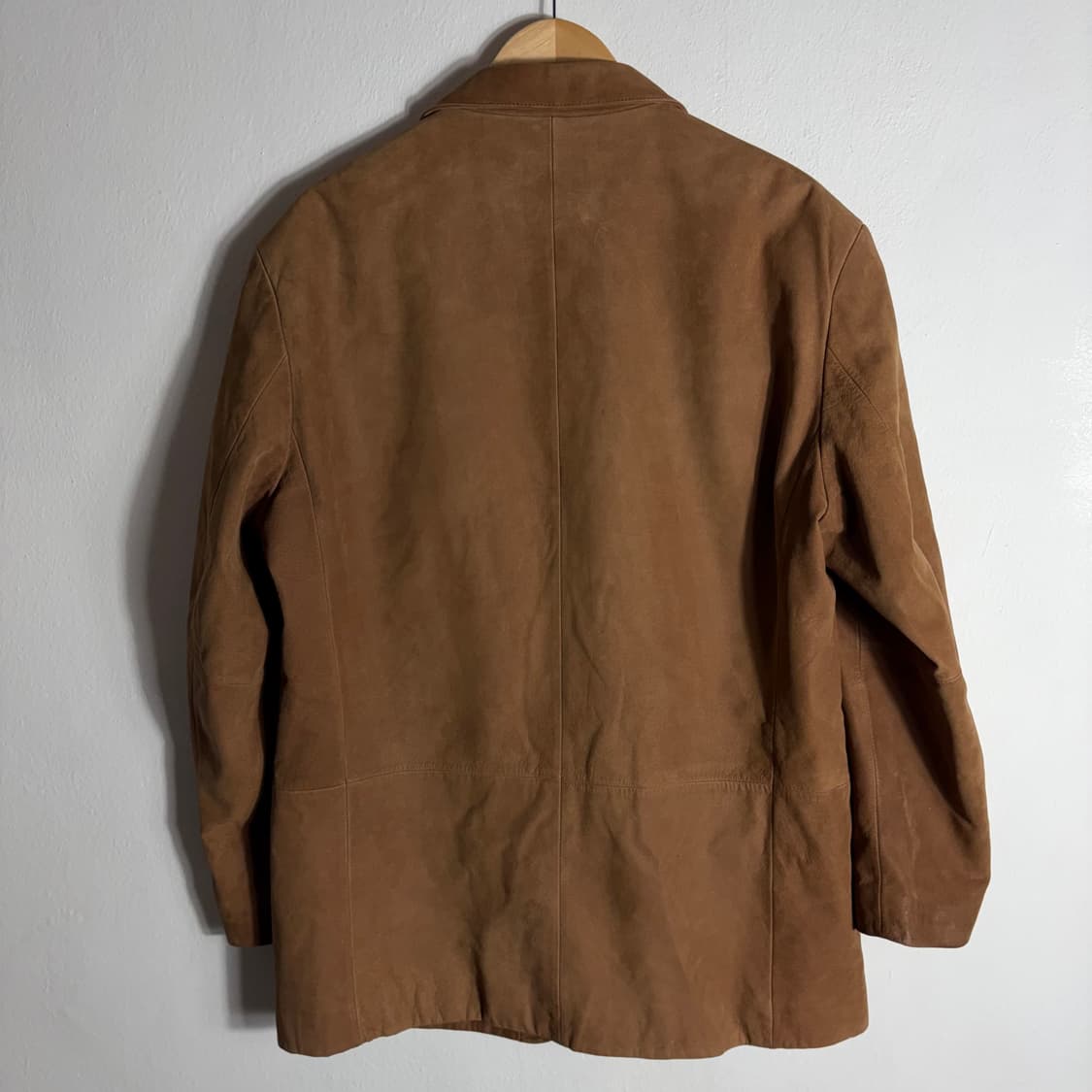 스웨이드 브라운 가죽 자켓(Free) 상품이미지2