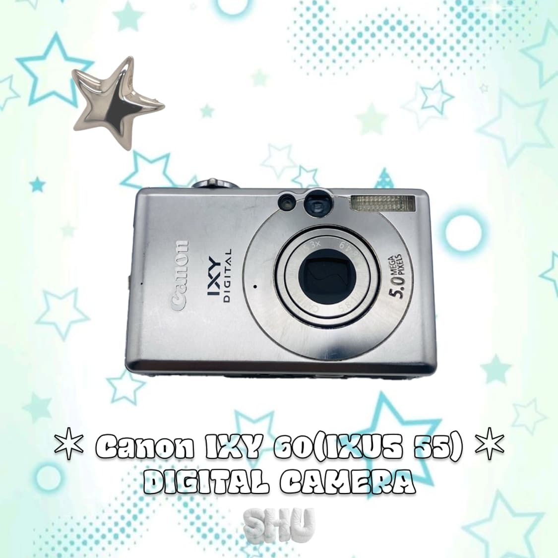 캐논 익시 IXY 60(익서스 IXUS 55) 빈티지 디카 실버 상품이미지7