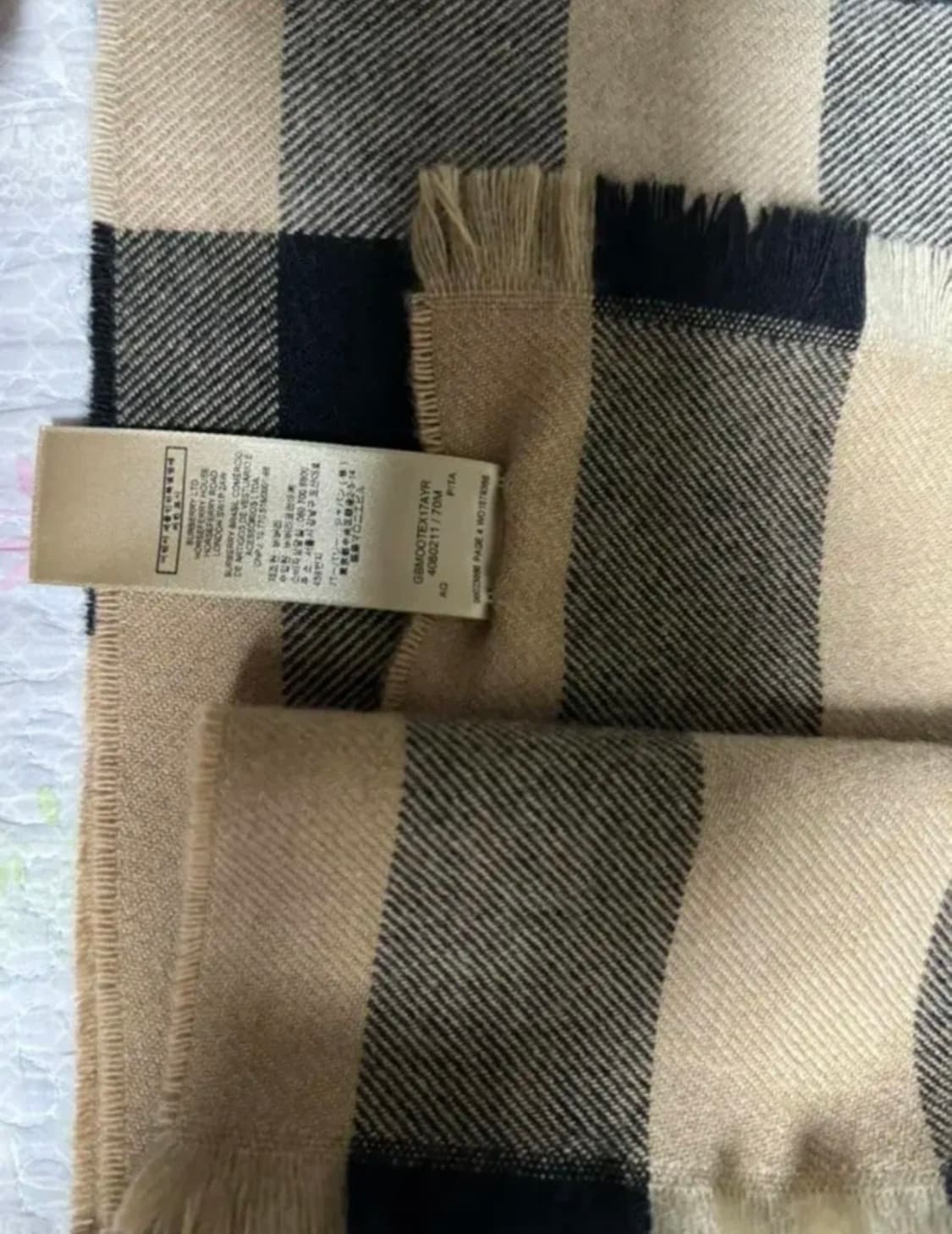 버버리 머플러 [보관새상품] 상품이미지3