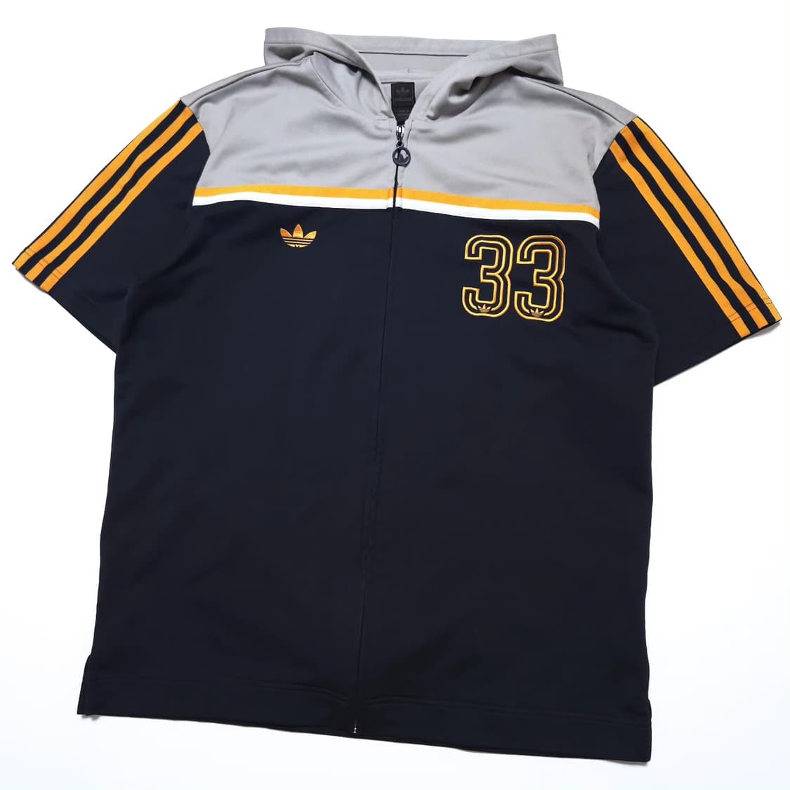 아디다스 오리지널 반팔 후드 트랙탑 져지 집업 상품이미지1