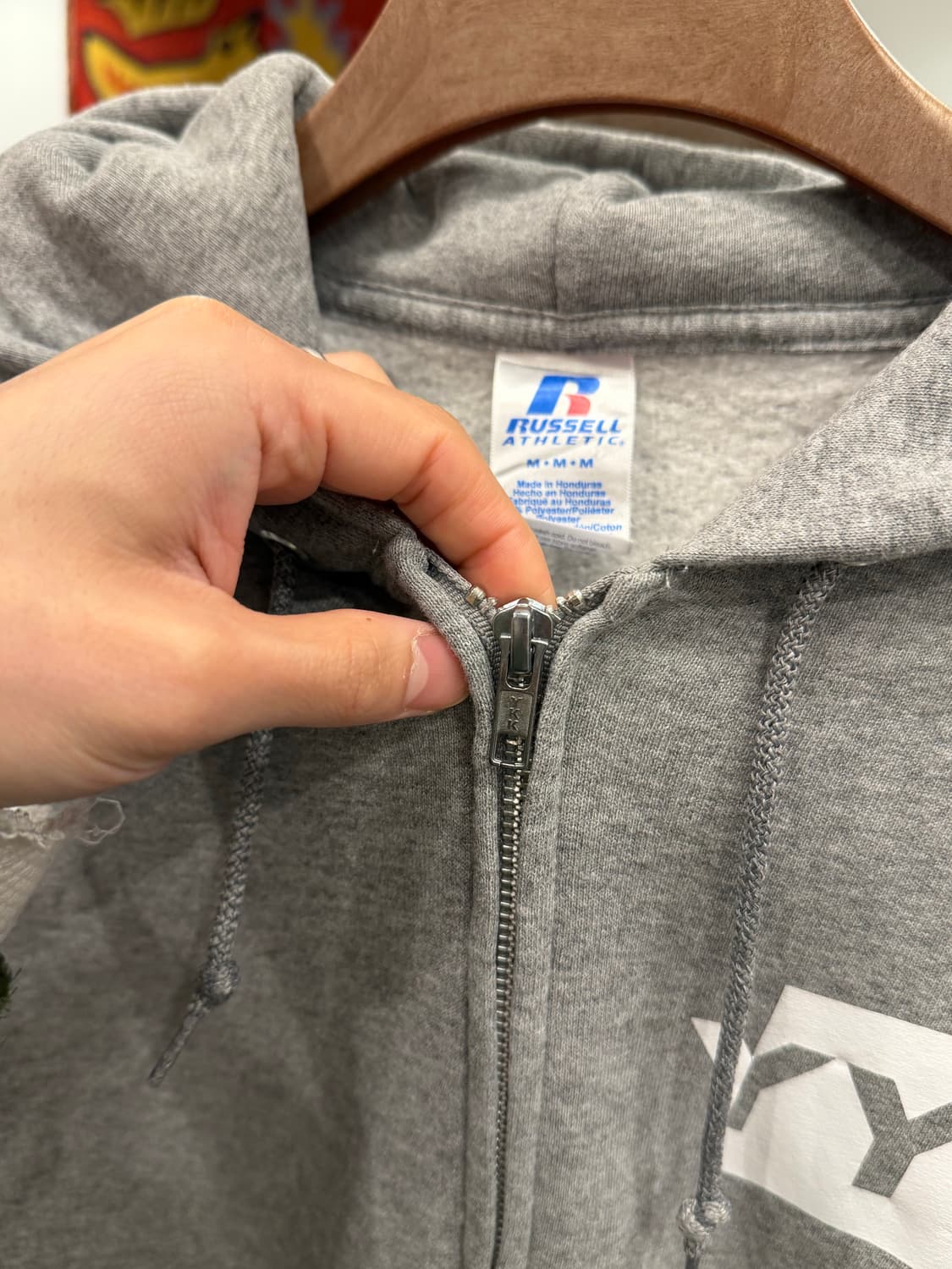 Russell 러셀 스웻 후드 집업 상품이미지4