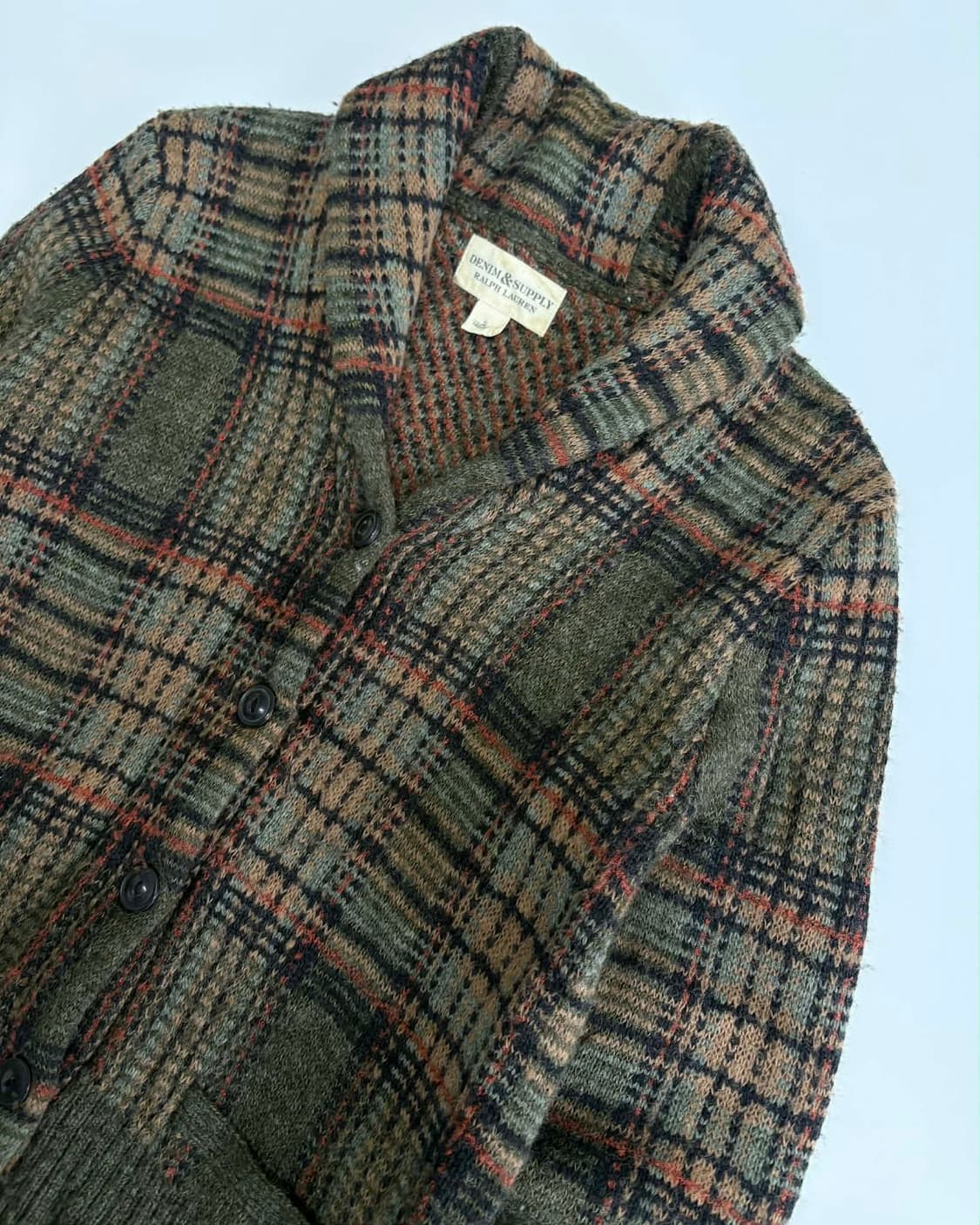 [S] 랄프로렌 데님앤서플라이 프레리 숄카라 울 니트 가디건 상품이미지6