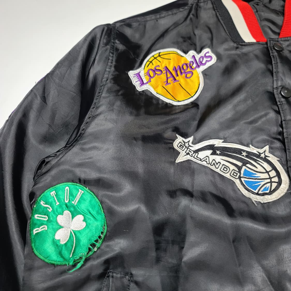 nba 패치 스타디움 자켓[2XL~3XL] 상품이미지2