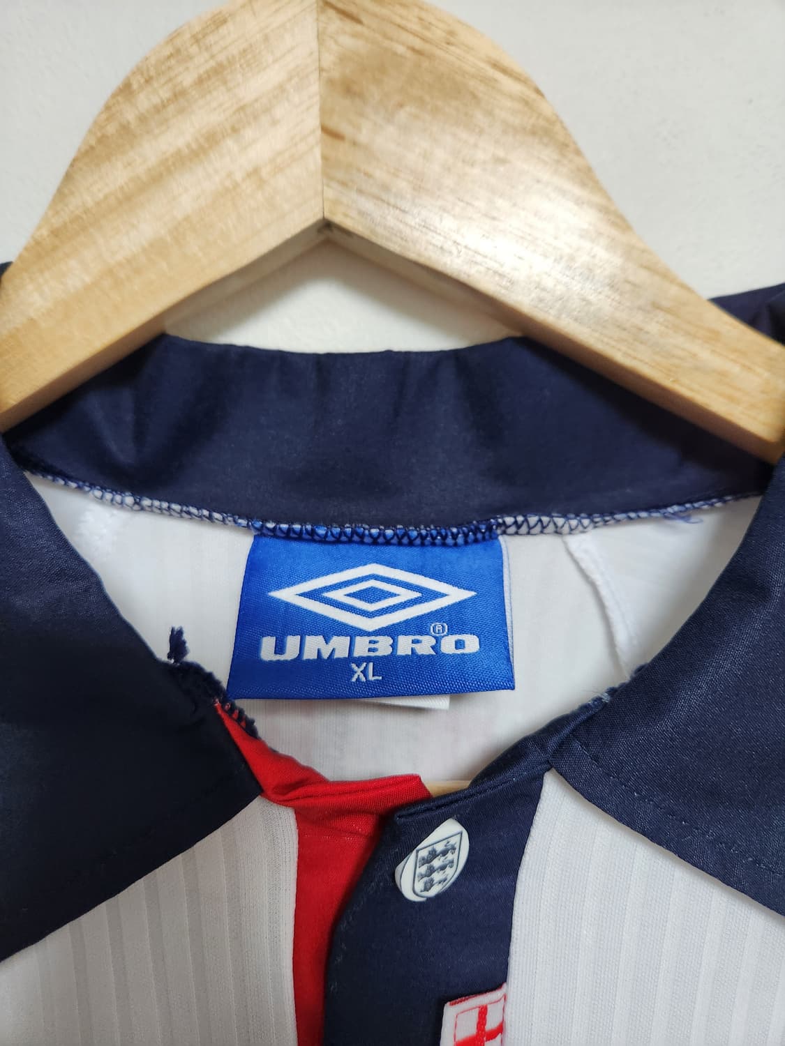 영국국대England 98 축구 유니폼 L 상품이미지4