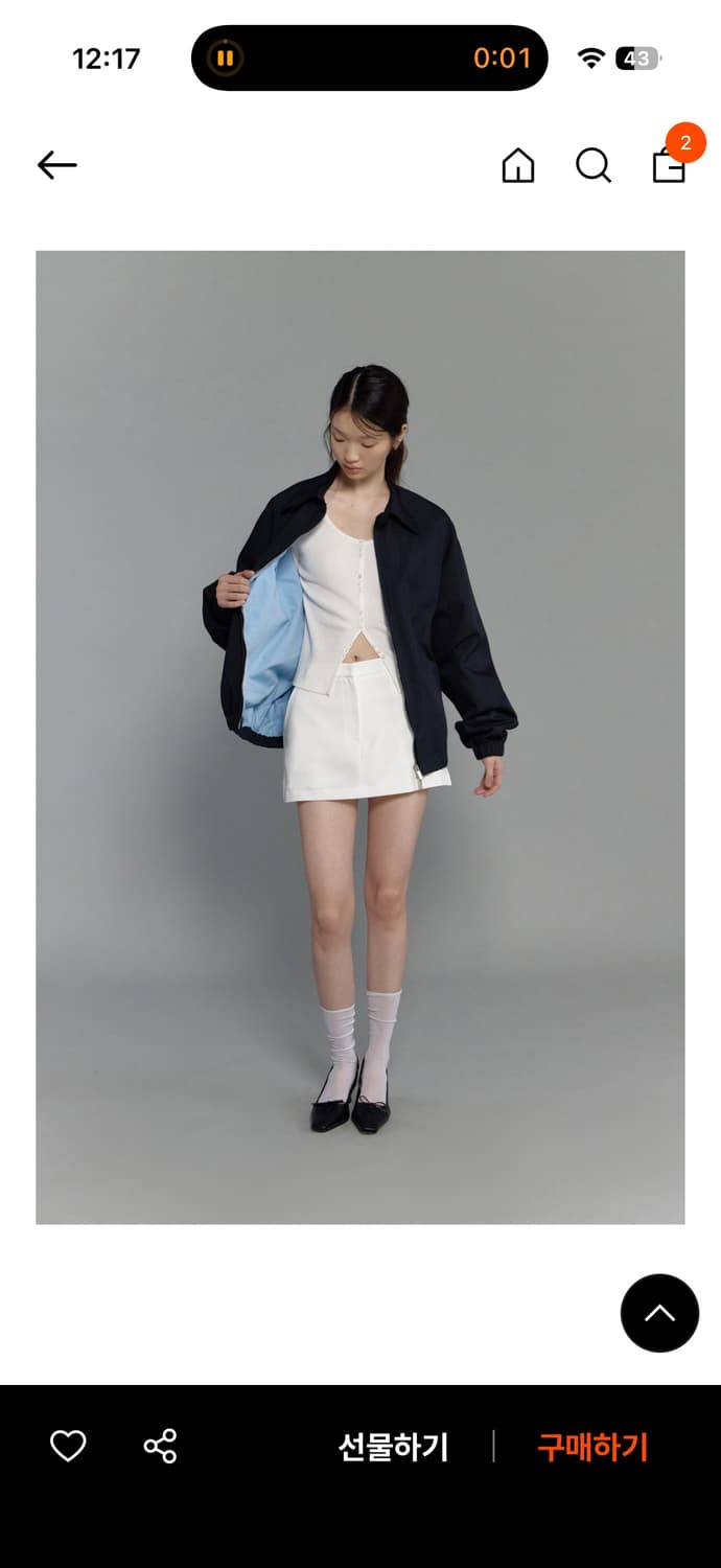 ODS  Core Blouson Jacket (Midnight navy) 상품이미지1