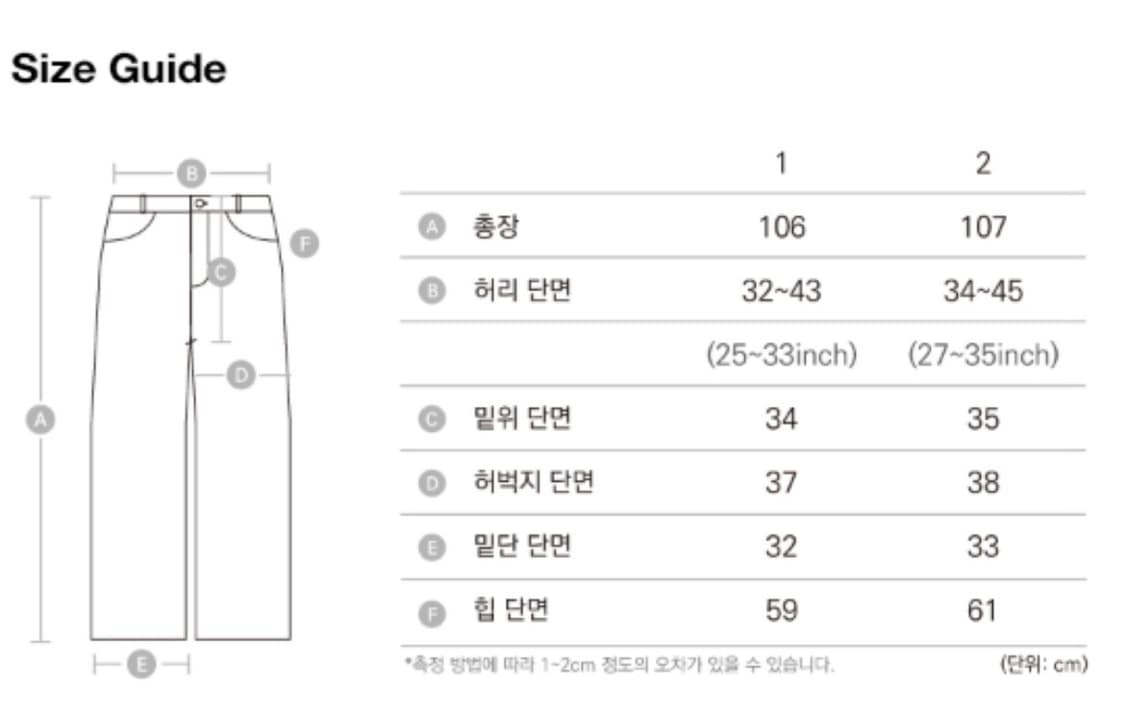 아캄 스트라이프 데님 팬츠 블랙 1사이즈 상품이미지8