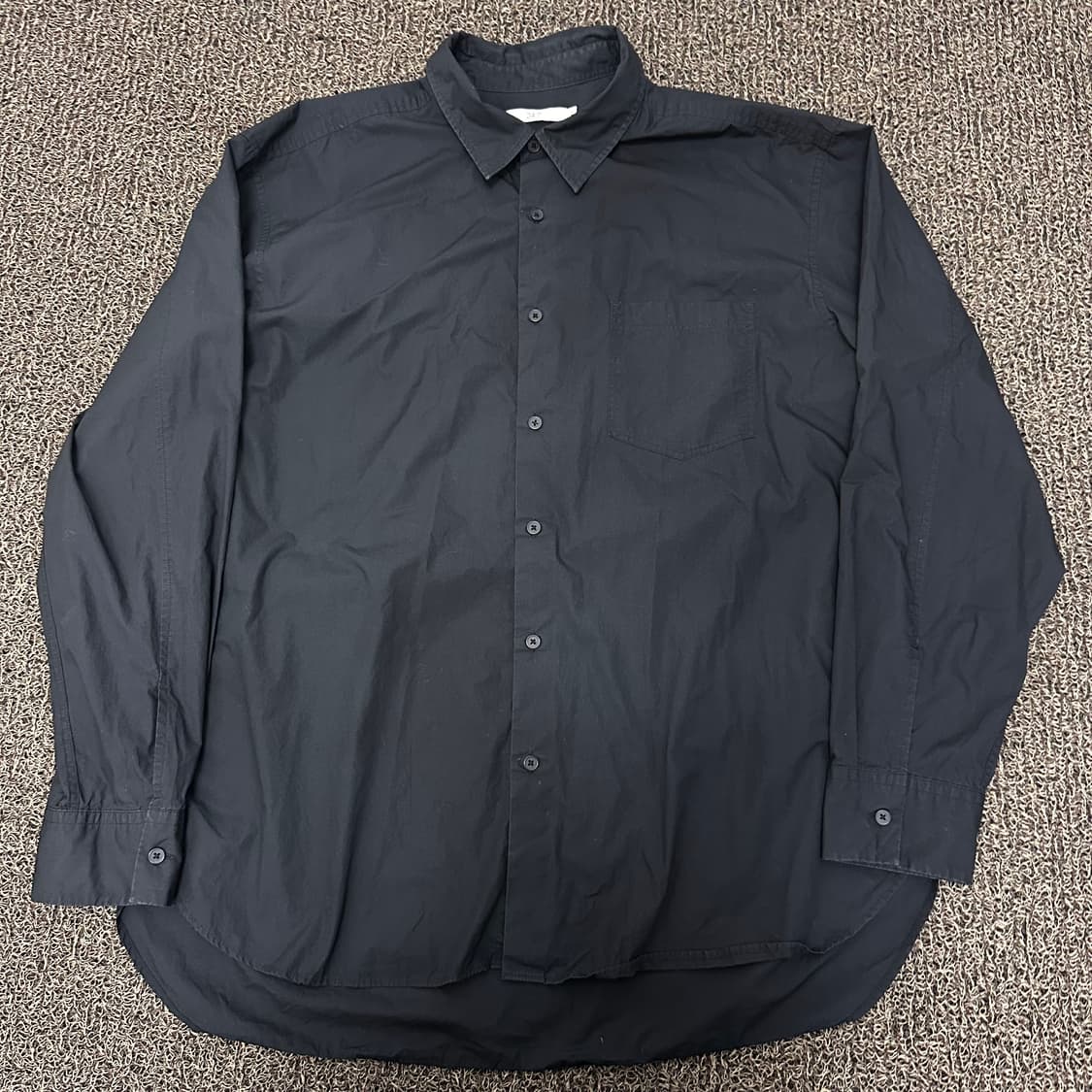 247시리즈 셔츠 남방 블랙 XL 상품이미지1