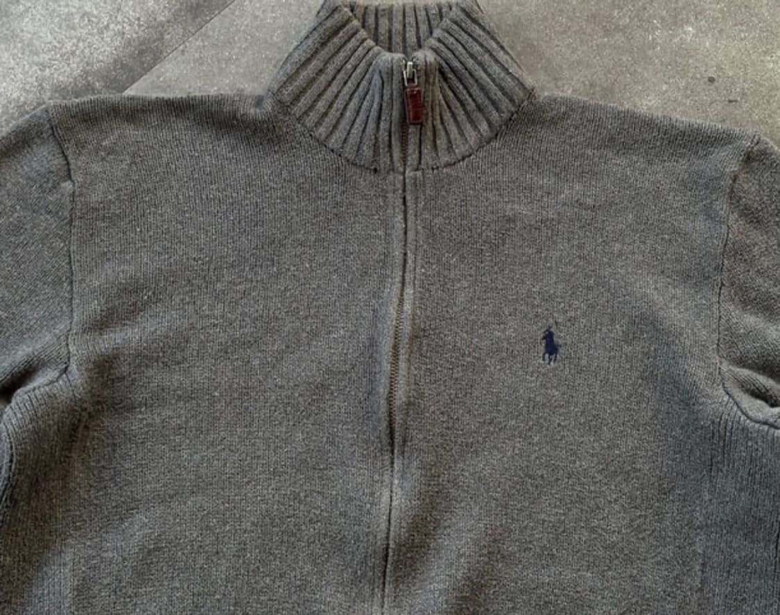 폴로 랄프로렌 투웨이 니트 집업 상품이미지3