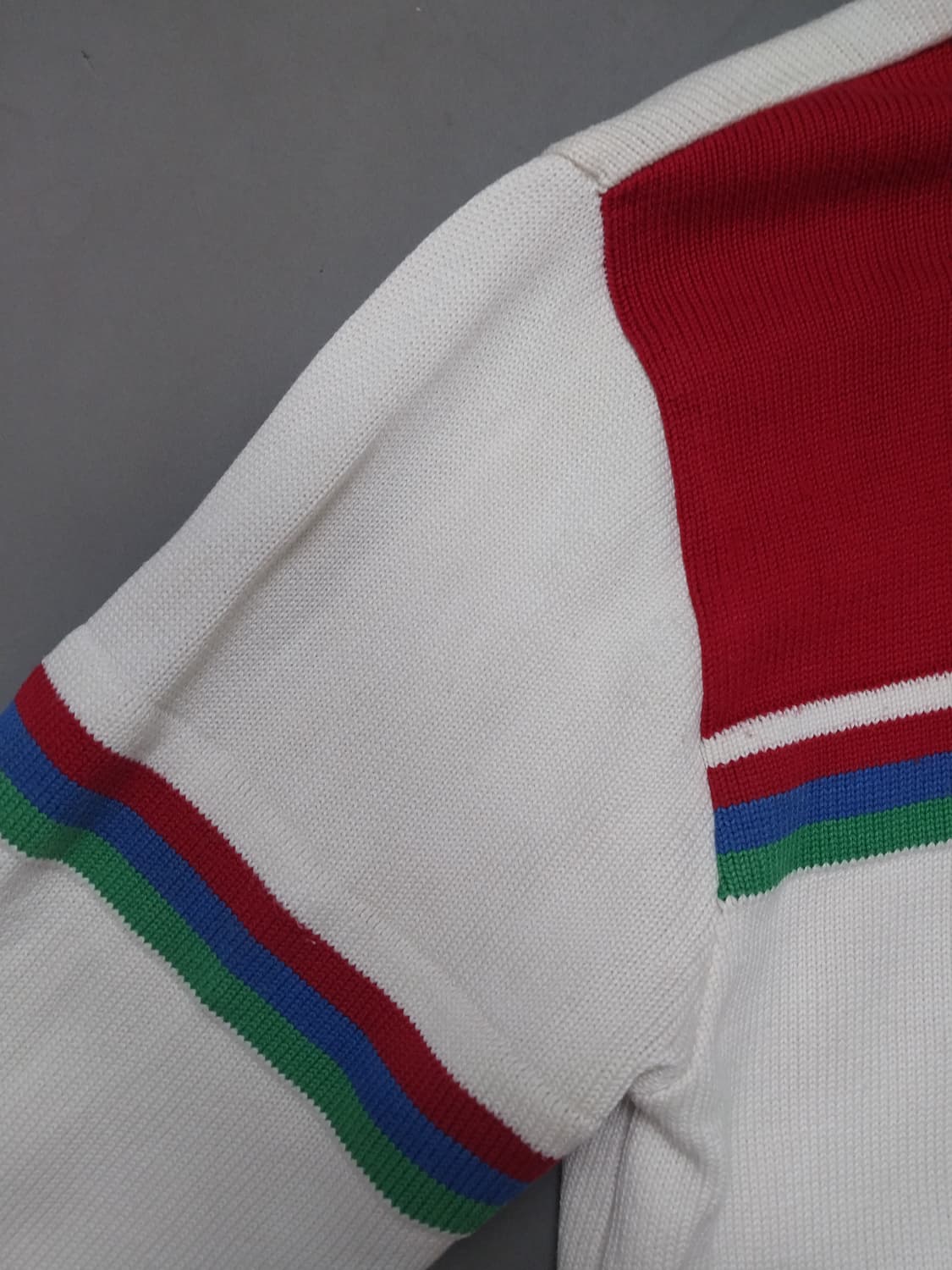 [XL] 르꼬끄 1982 헤리티지 니트 풀집업 자켓 상품이미지5