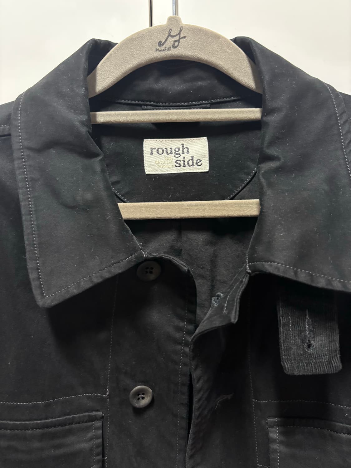 [2] 러프사이드 24FW BDU 자켓 블랙 상품이미지4