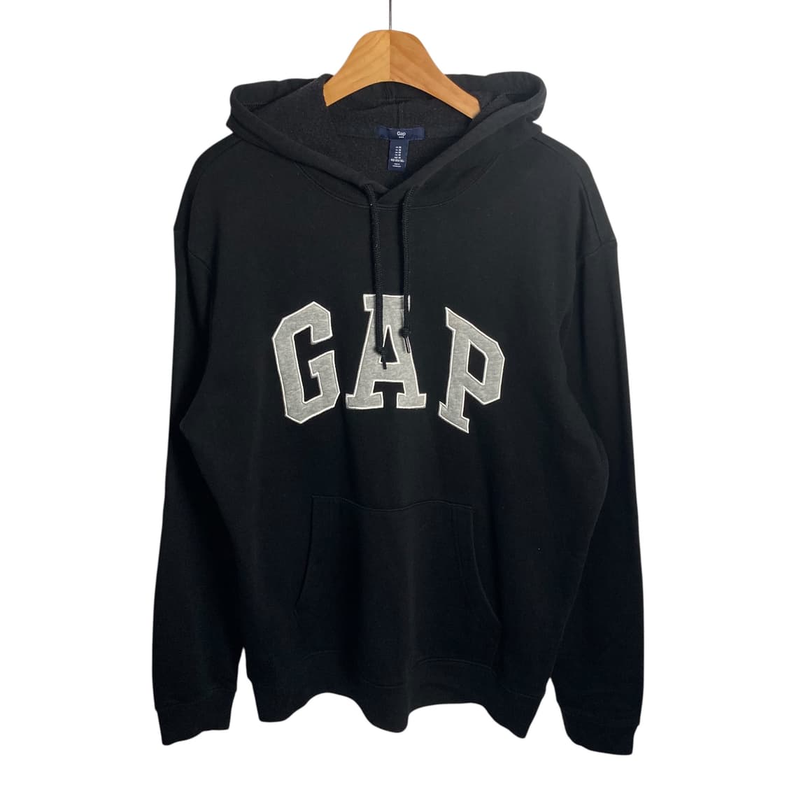 GAP 빅로고 블랙 후드 상품이미지2