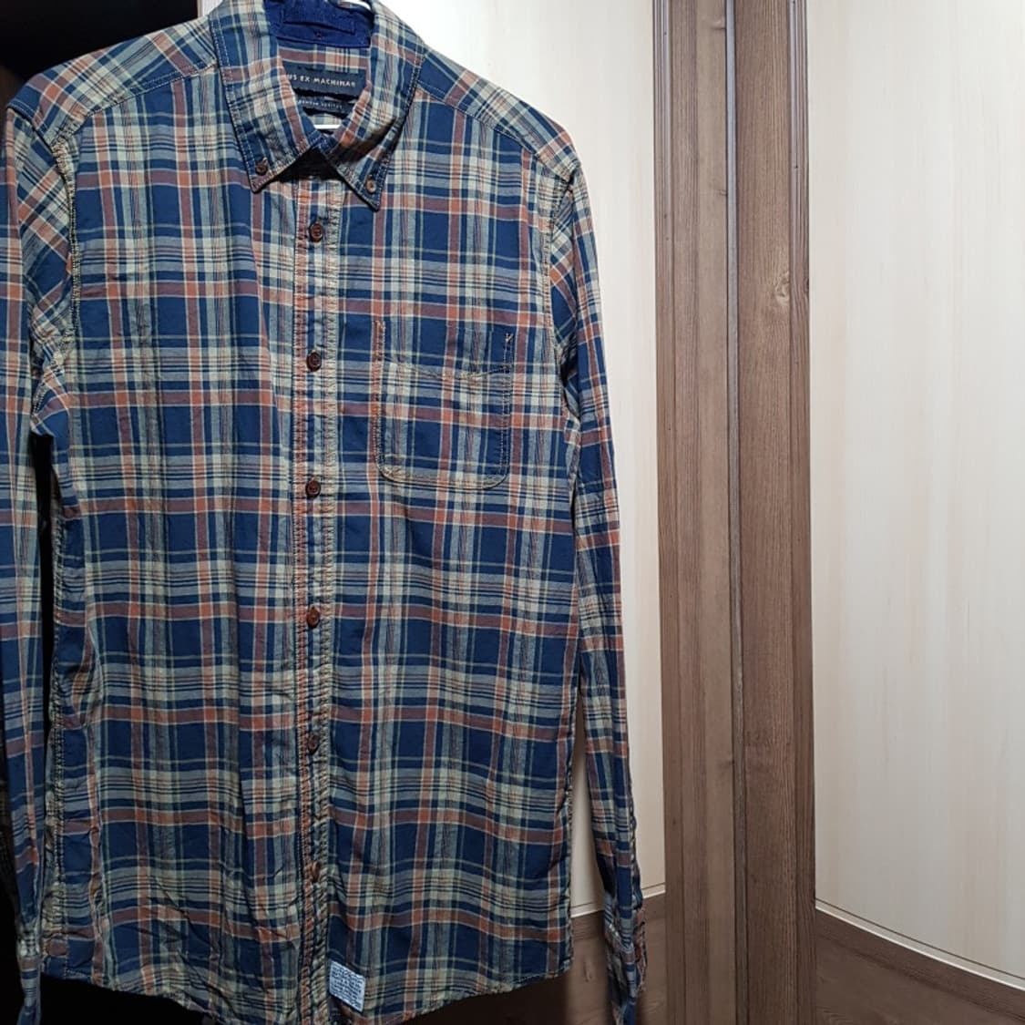 95 100/데우스 엑스 마키나 /빈티지체크 셔츠/ /2추11 상품이미지3