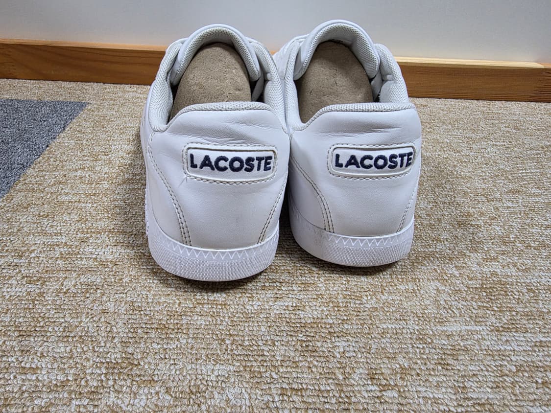라코스테 흰색 스니커즈 [265~270mm] 상품이미지5