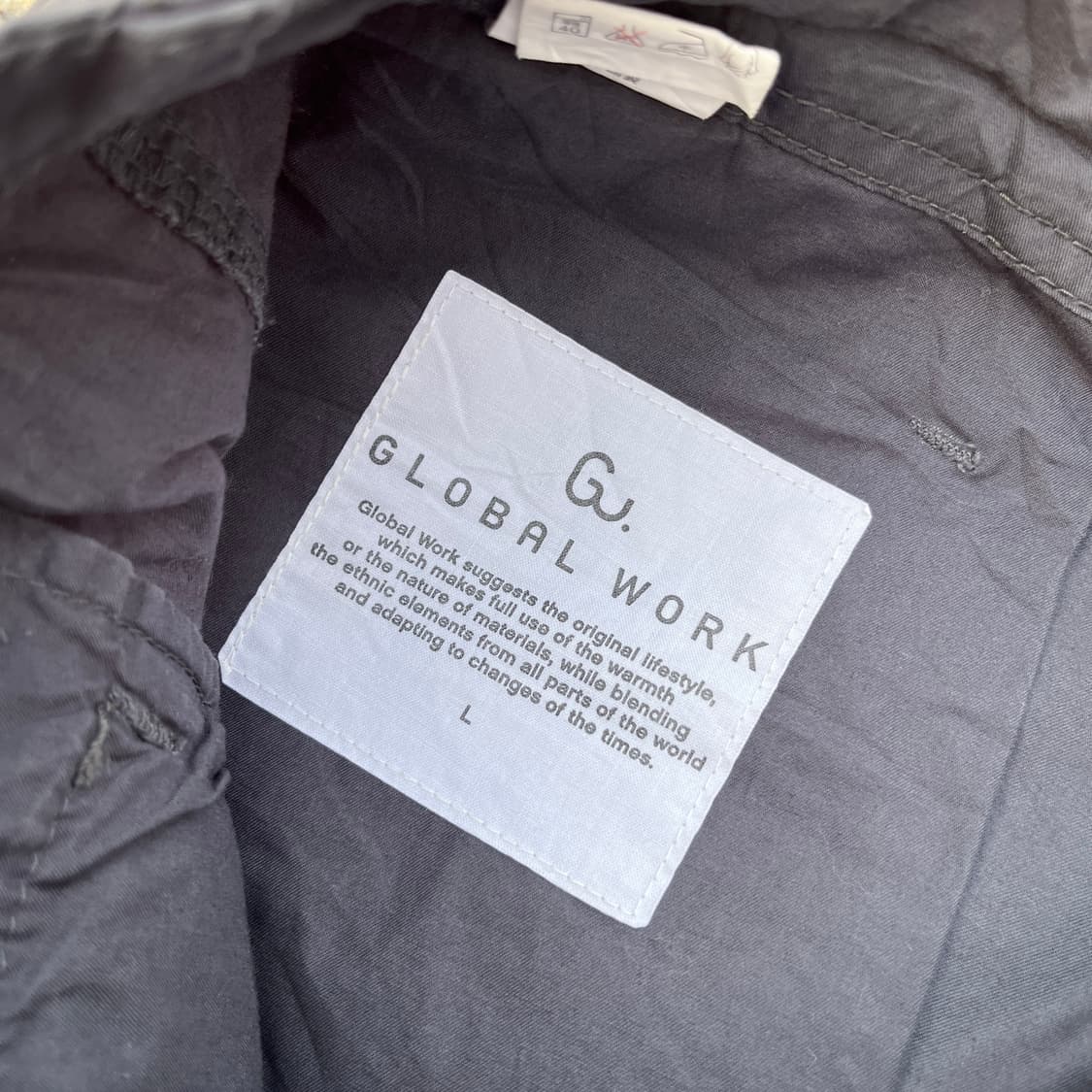 GLOBAL WORK  세미와이드 카고팬츠 (실측확인) 상품이미지6
