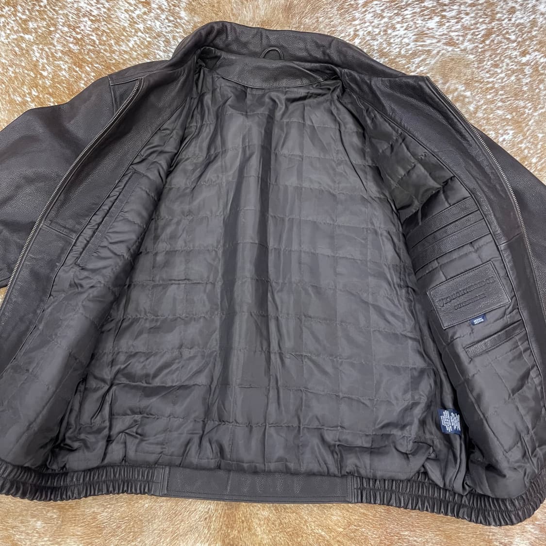 Vintage leather jacket 상품이미지5