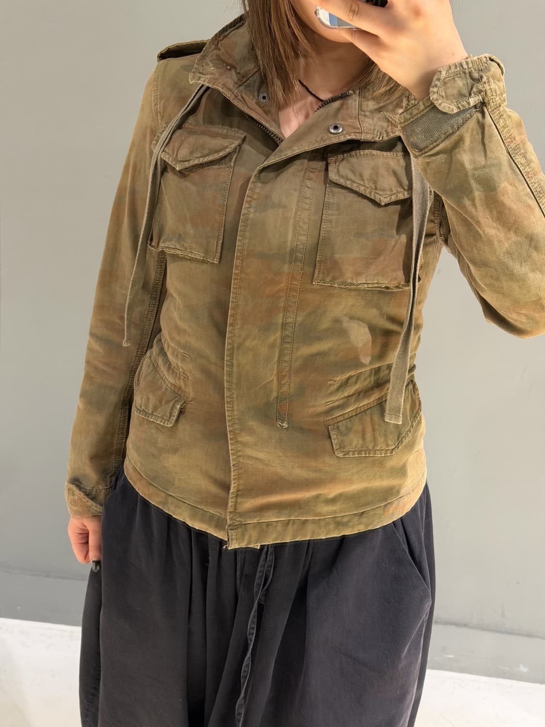 Avirex multi pocket camo pattern jk 상품이미지3