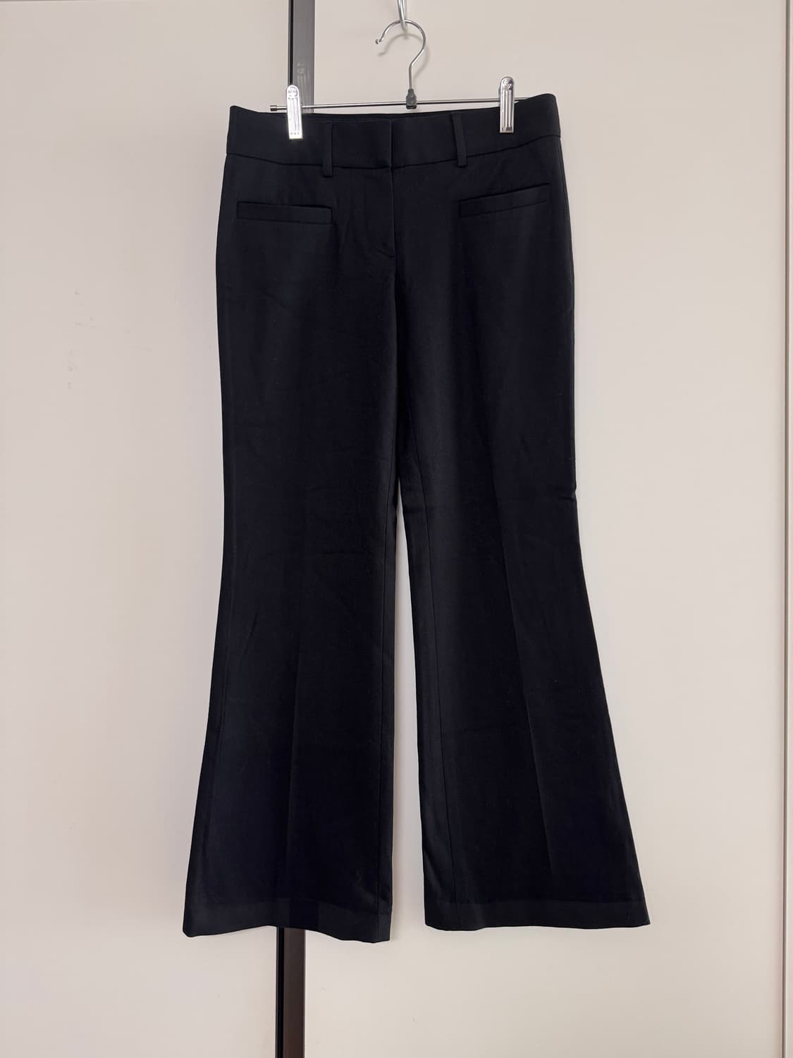 Theory 블랙 모직세미 부츠컷 팬츠  상품이미지1