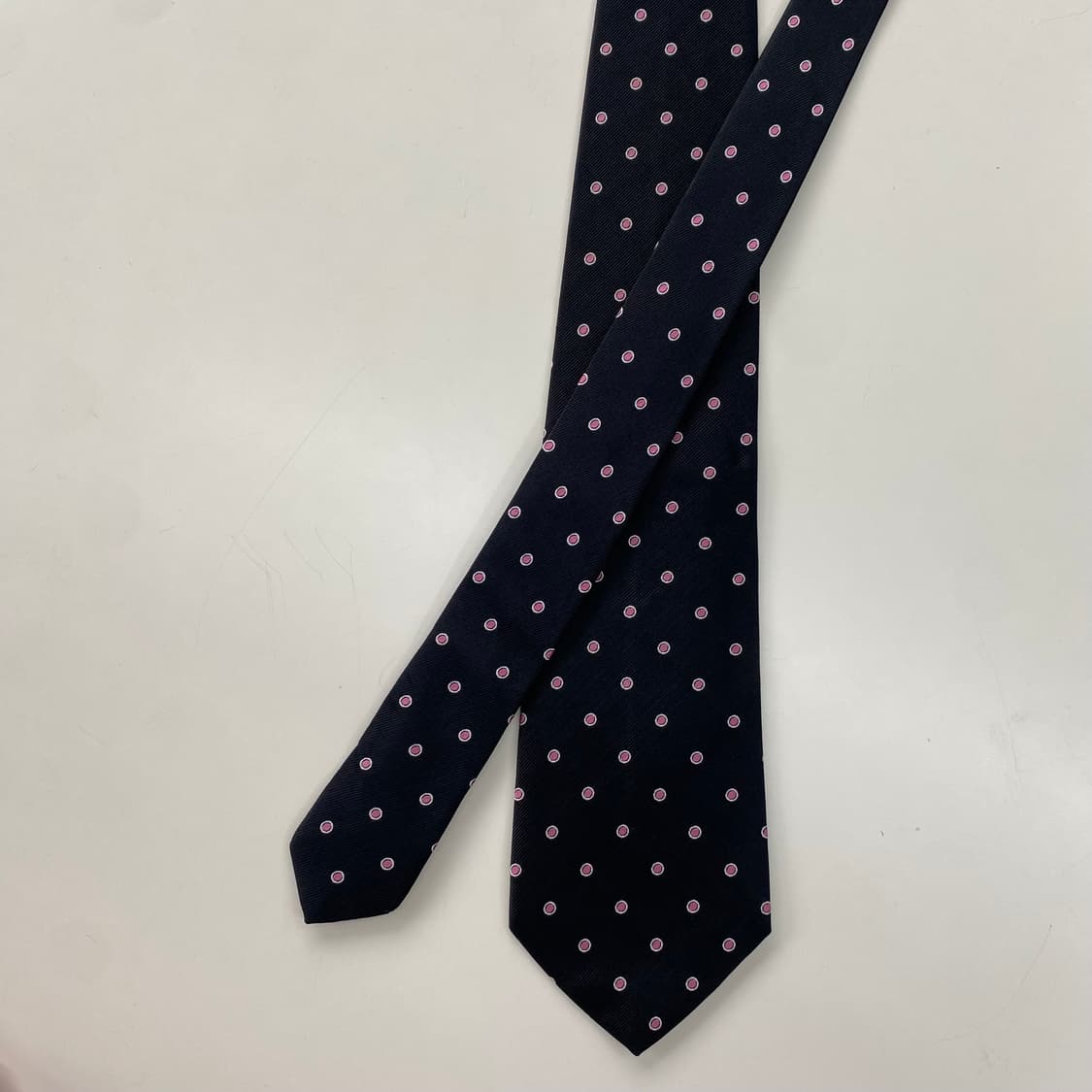 폴로 랄프로렌(POLO) 도트 명품 정품 넥타이 상품이미지1