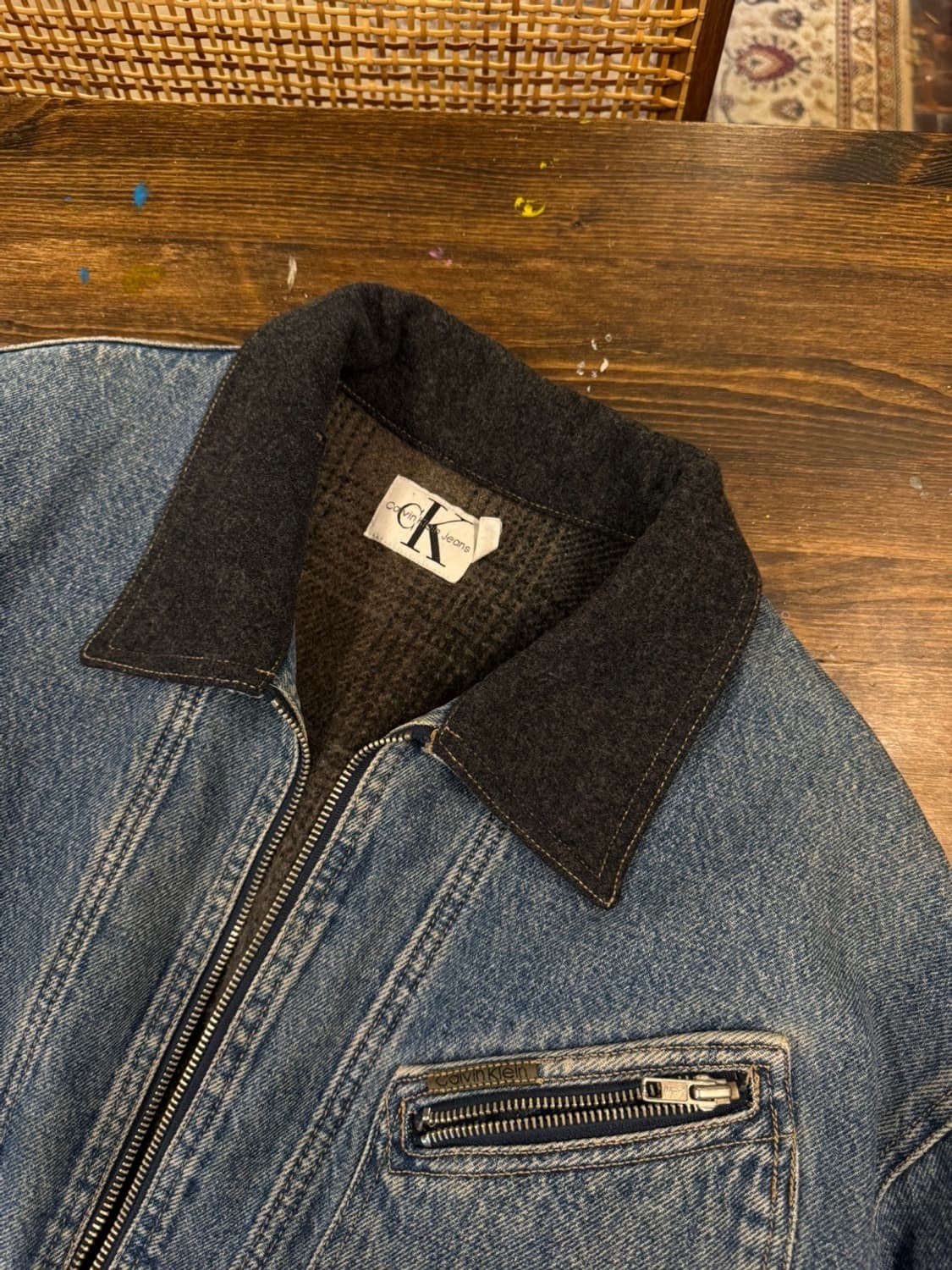 캘빈클라인 데님 트러커 자켓 100 상품이미지9