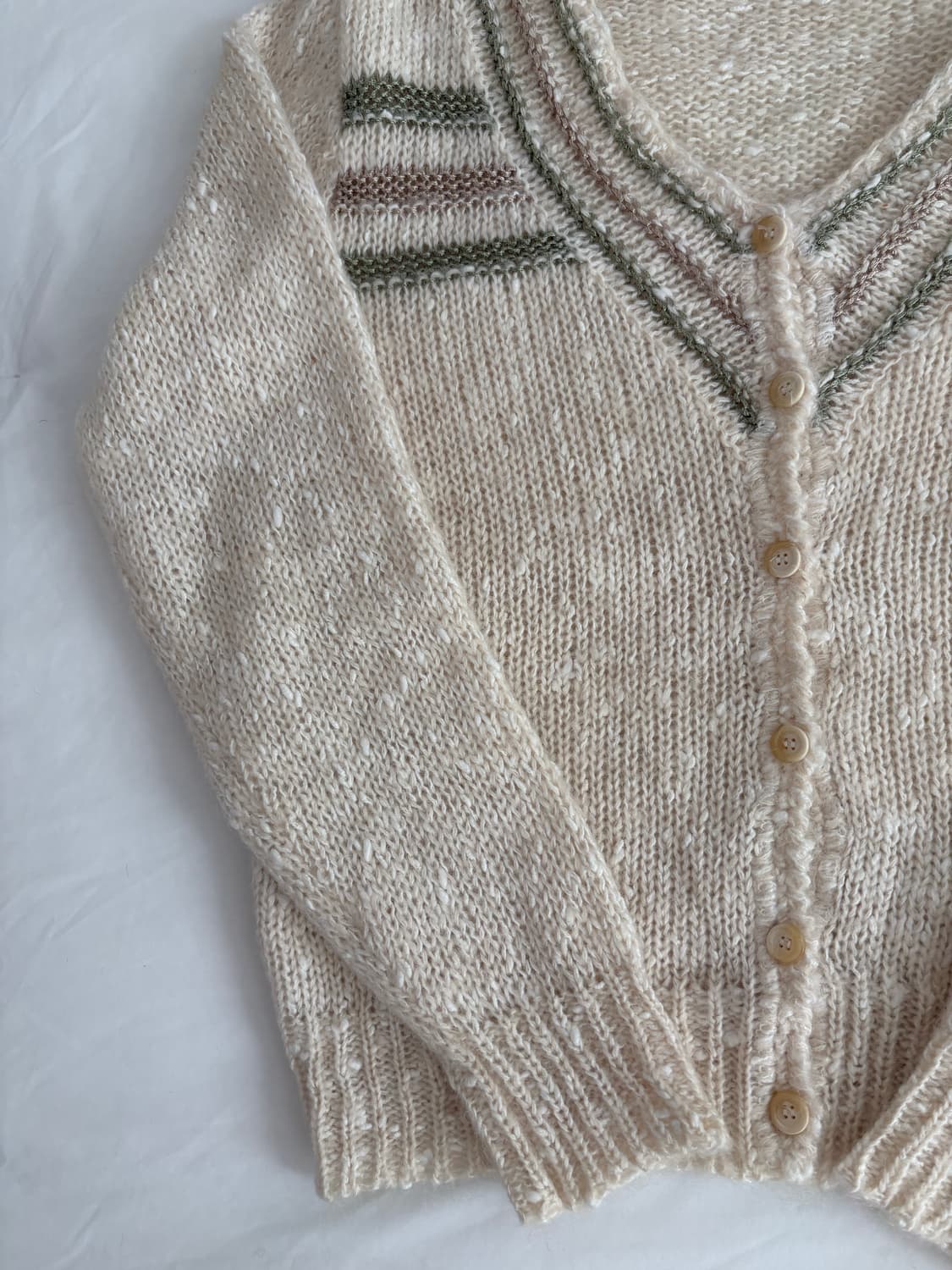 ivory cardigan 아이보리 가디건 상품이미지4