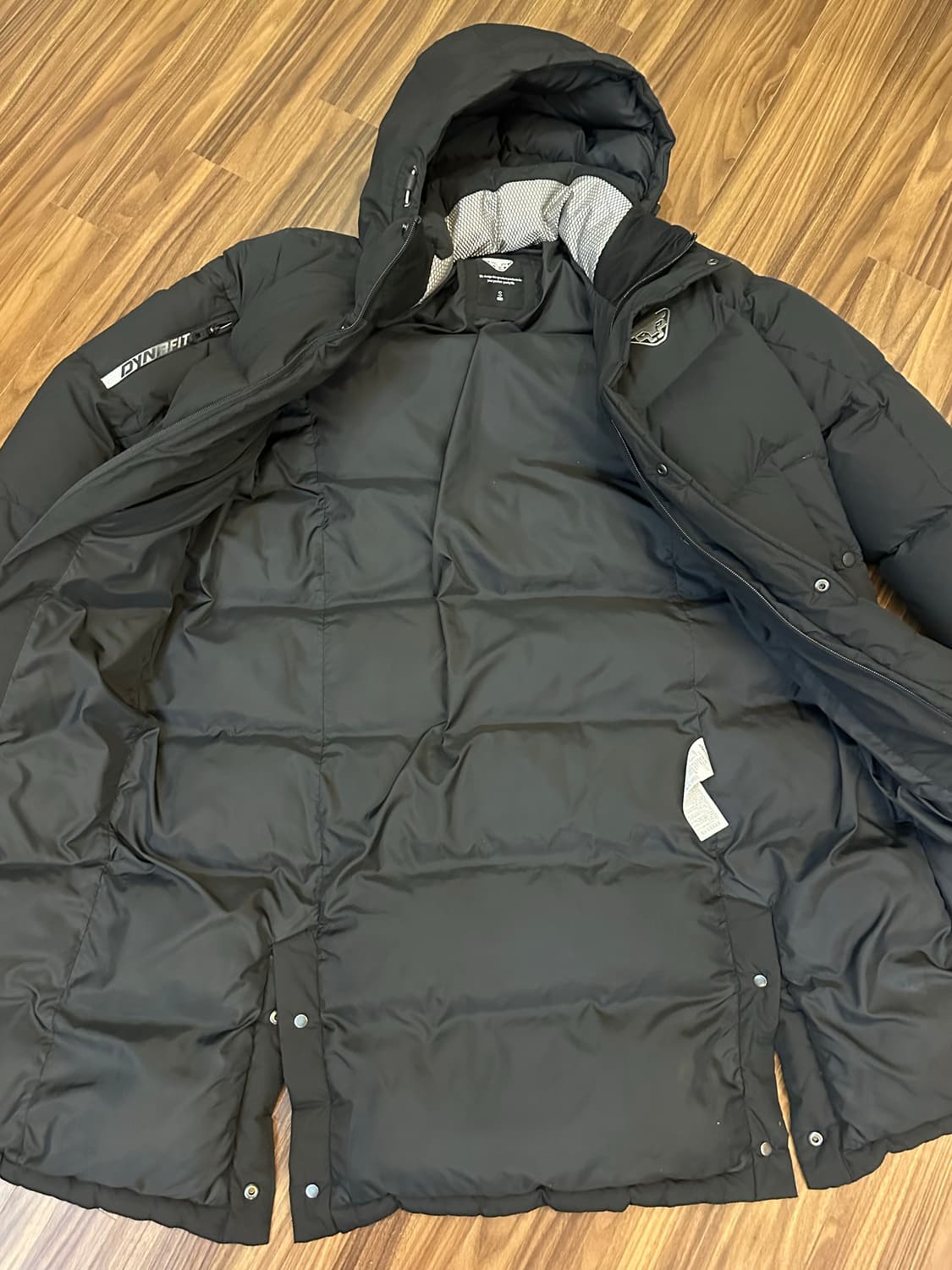 다이나핏 롱패딩 S(90) 블랙 상품이미지3