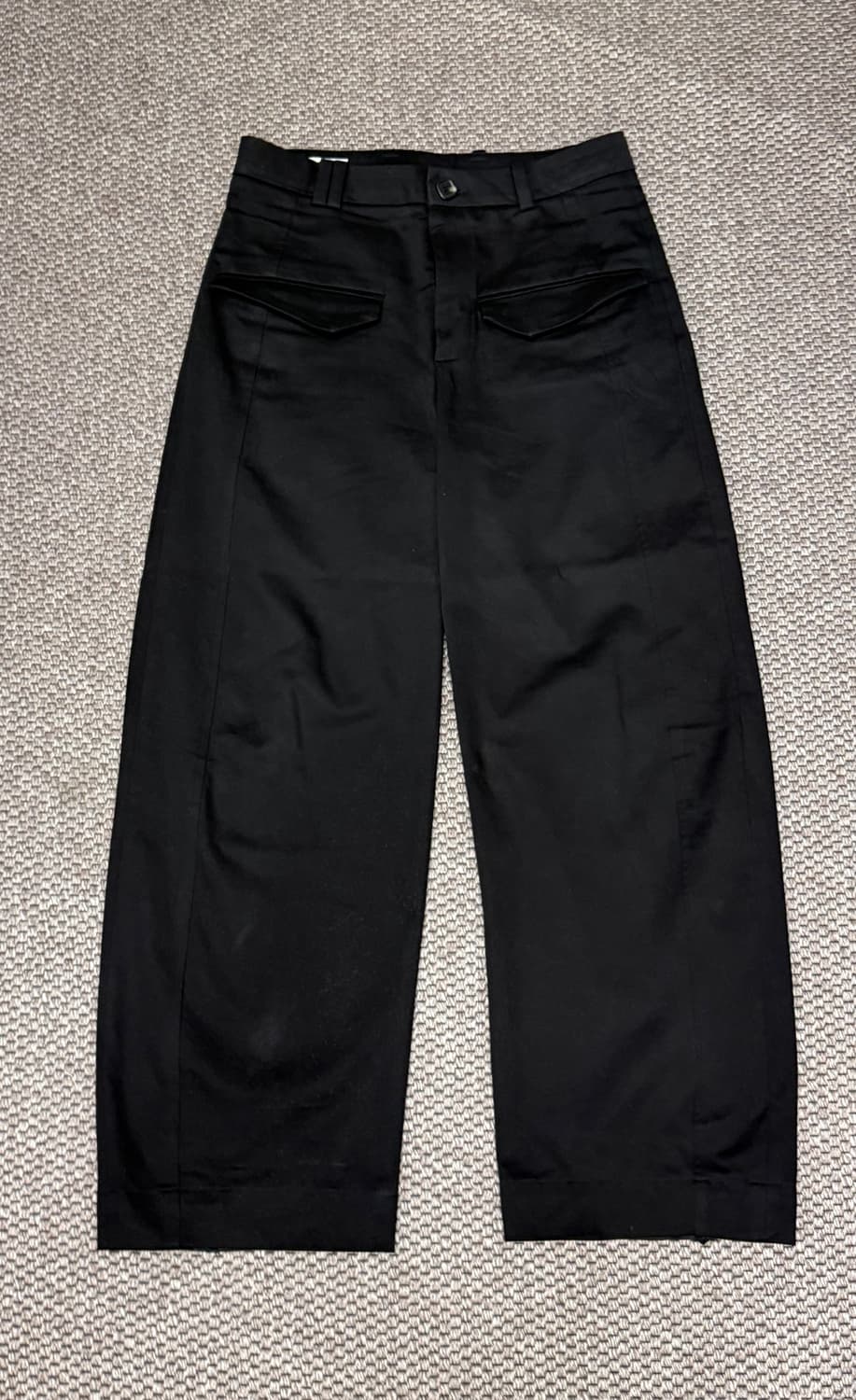 Aieul Curved Trousers_black 상품이미지2